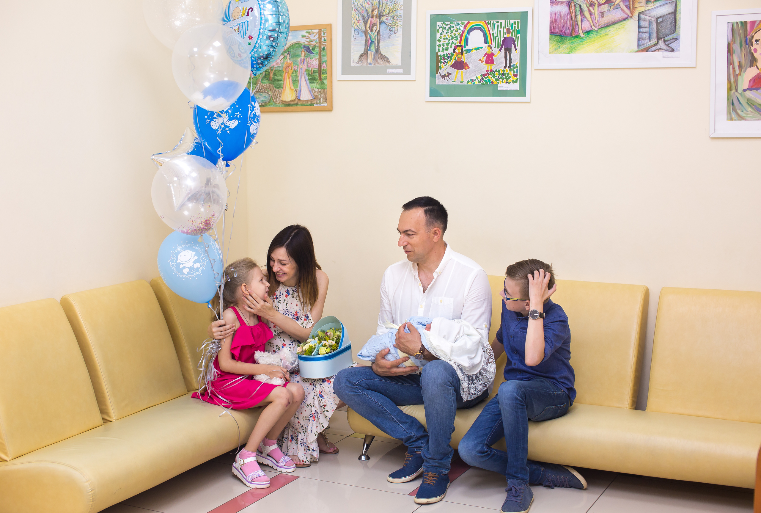 Выписка с роддома. Свадебный и семейный фотограф/видеограф в Краснодаре Наталья Осинская