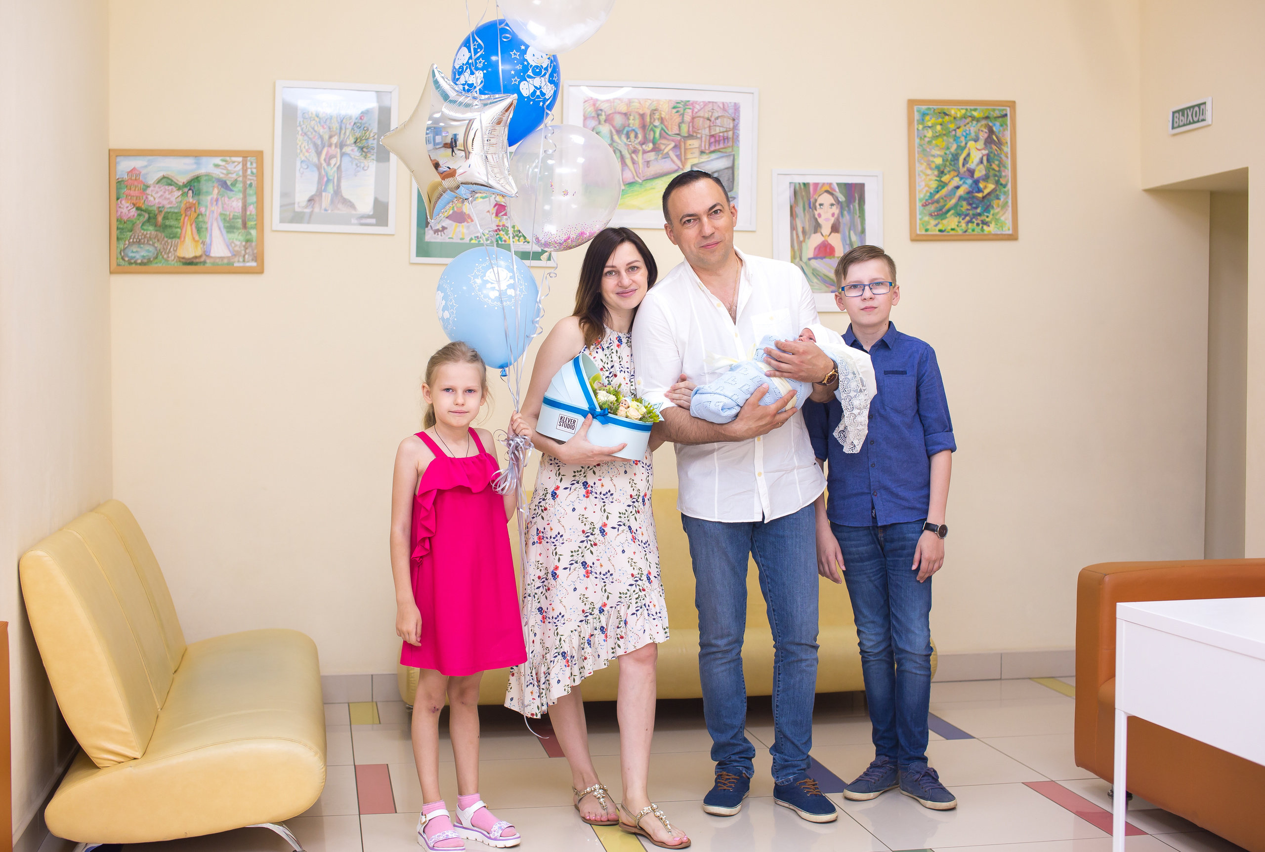 Выписка с роддома. Свадебный и семейный фотограф/видеограф в Краснодаре Наталья Осинская