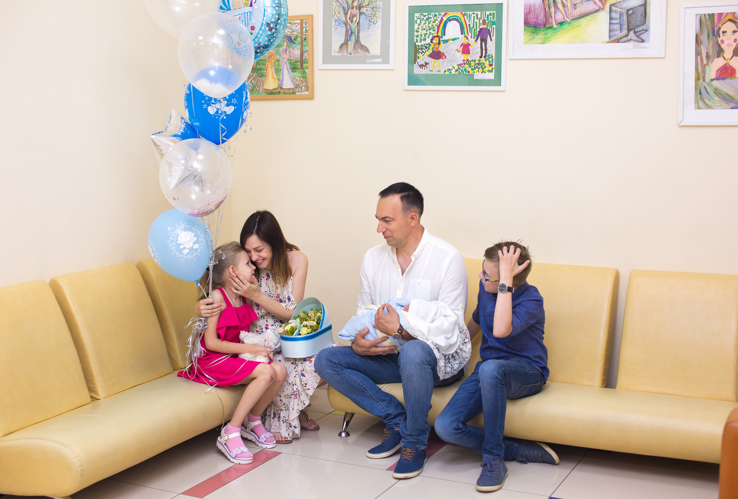 Выписка с роддома. Свадебный и семейный фотограф/видеограф в Краснодаре Наталья Осинская