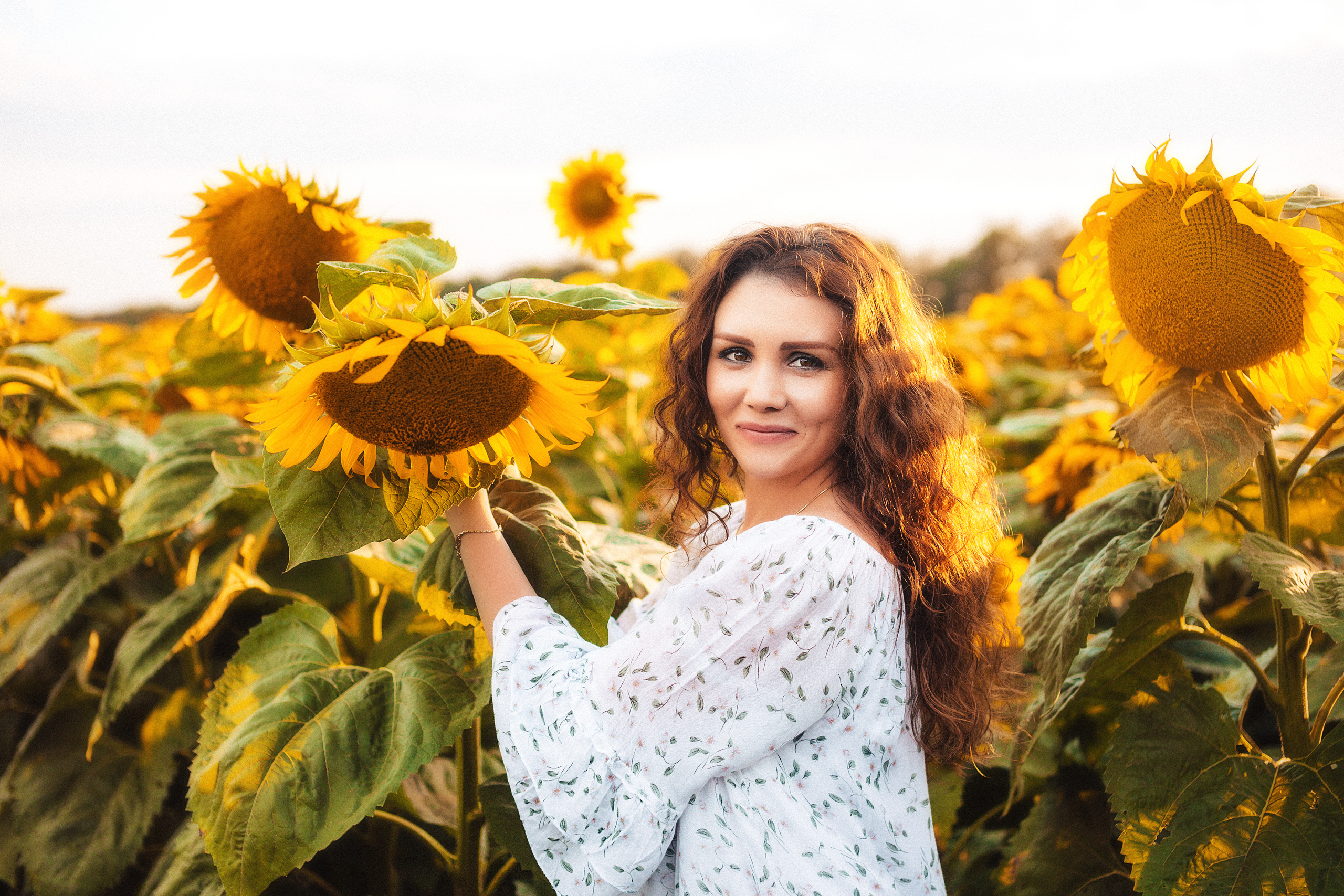 Семейная в подсолнухах. Свадебный и семейный фотограф/видеограф в Краснодаре Наталья Осинская