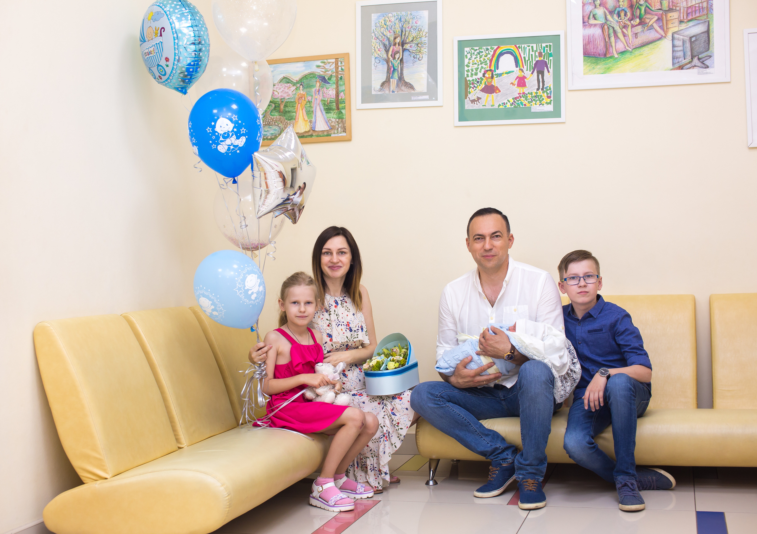 Выписка с роддома. Свадебный и семейный фотограф/видеограф в Краснодаре Наталья Осинская