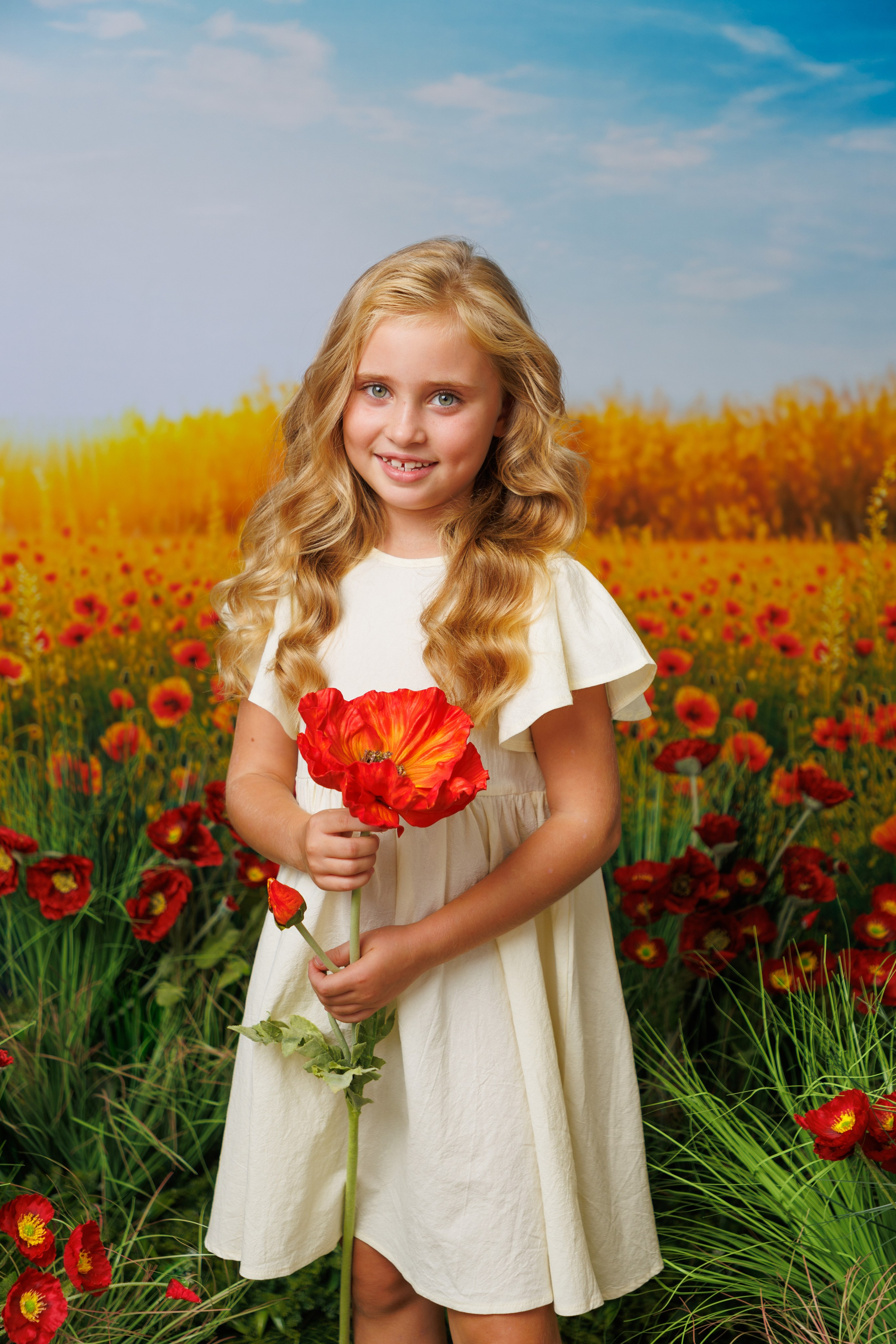 Маки. Детская фотостудия Москва