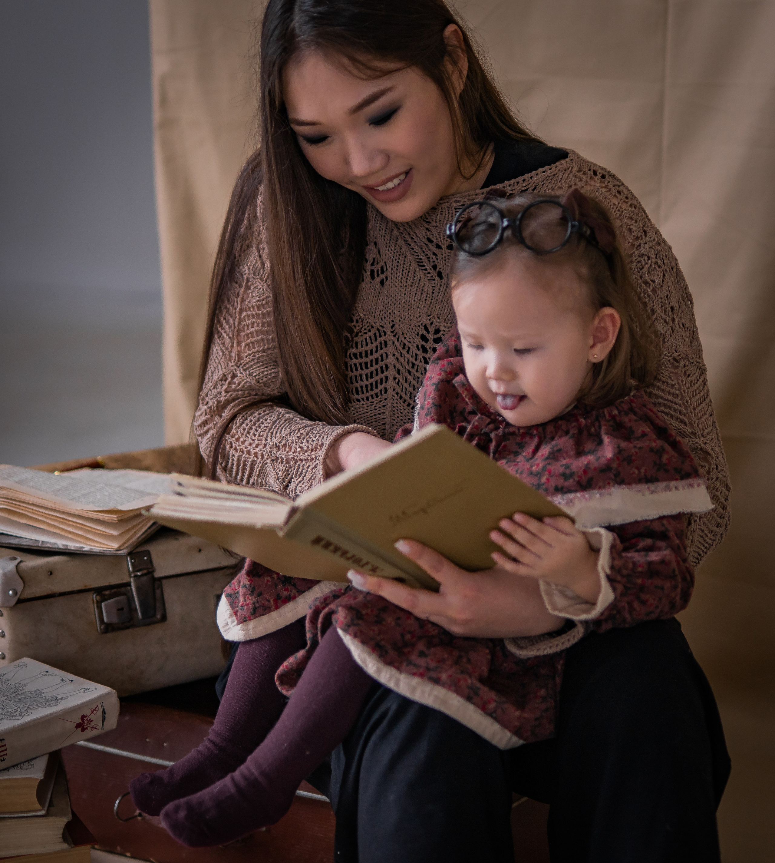 Книжные истории. Семейный фотограф Ефремова Виктория