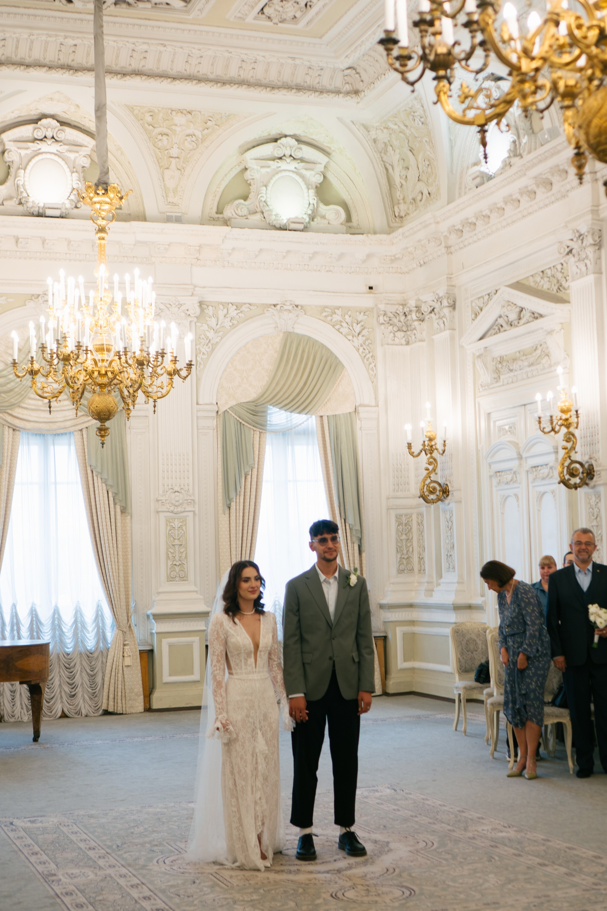 СВАДЕБНАЯ СЬЕМКА В ПЕРВОМ ДВОРЦЕ БРАКОСОЧЕТАНИЯ. Профессиональный фотограф, Санкт-Петербург — Виктория Богомолова
