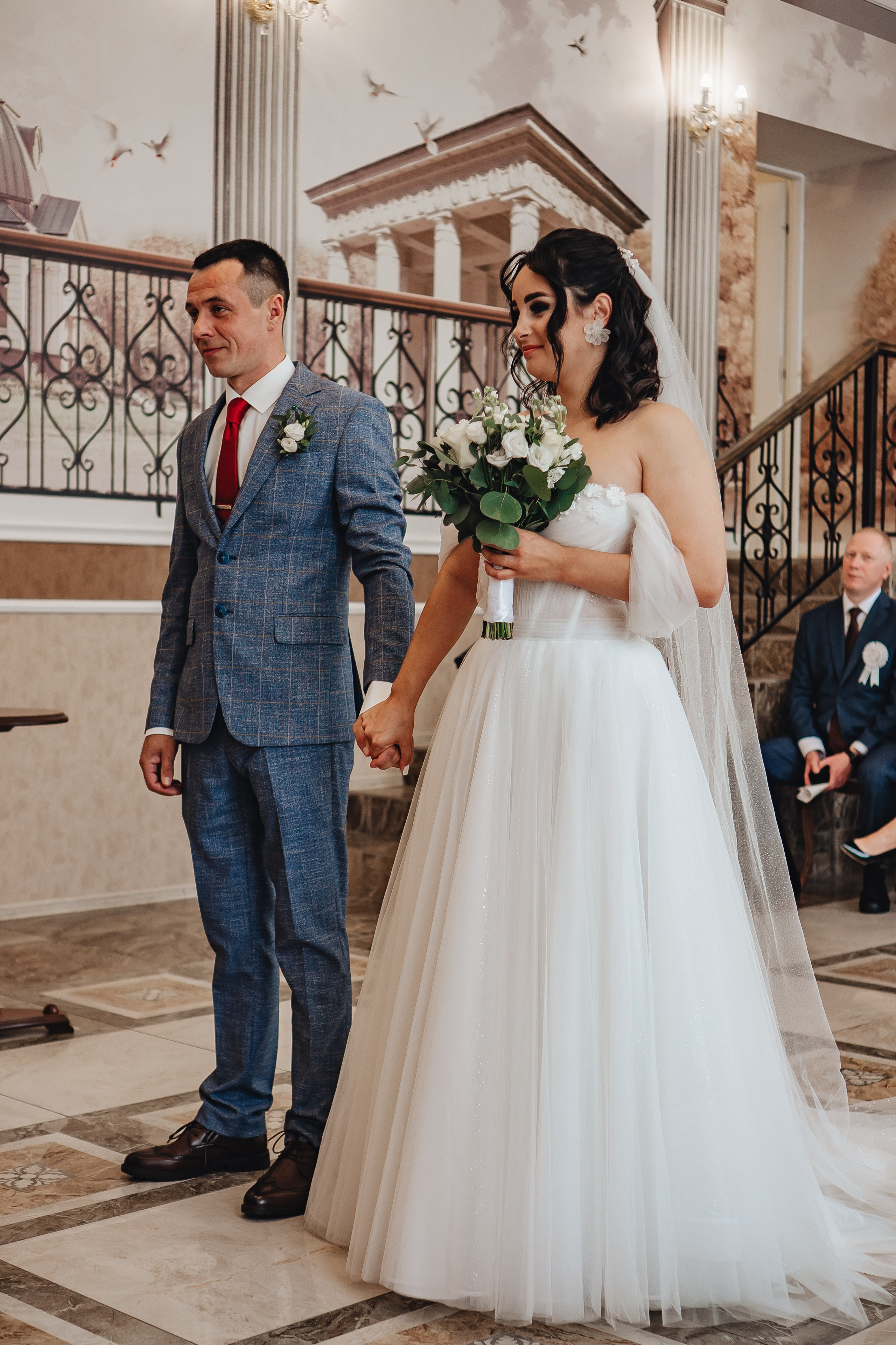 СВАДЕБНАЯ СЬЕМКА В ЗАГСЕ НА МОСКОВСКОМ ПРОСПЕКТЕ. Профессиональный фотограф, Санкт-Петербург — Виктория Богомолова