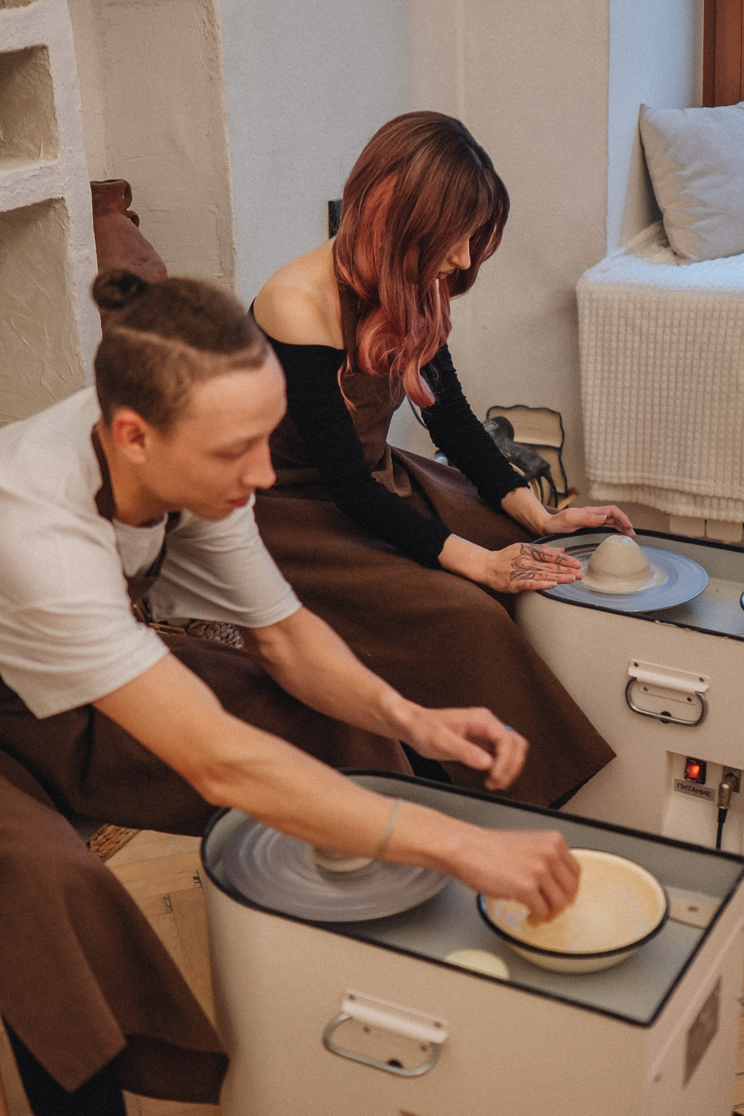 СВИДАНИЕ В ГОНЧАРНОЙ МАСТЕРСКОЙ. Профессиональный фотограф, Санкт-Петербург — Виктория Богомолова