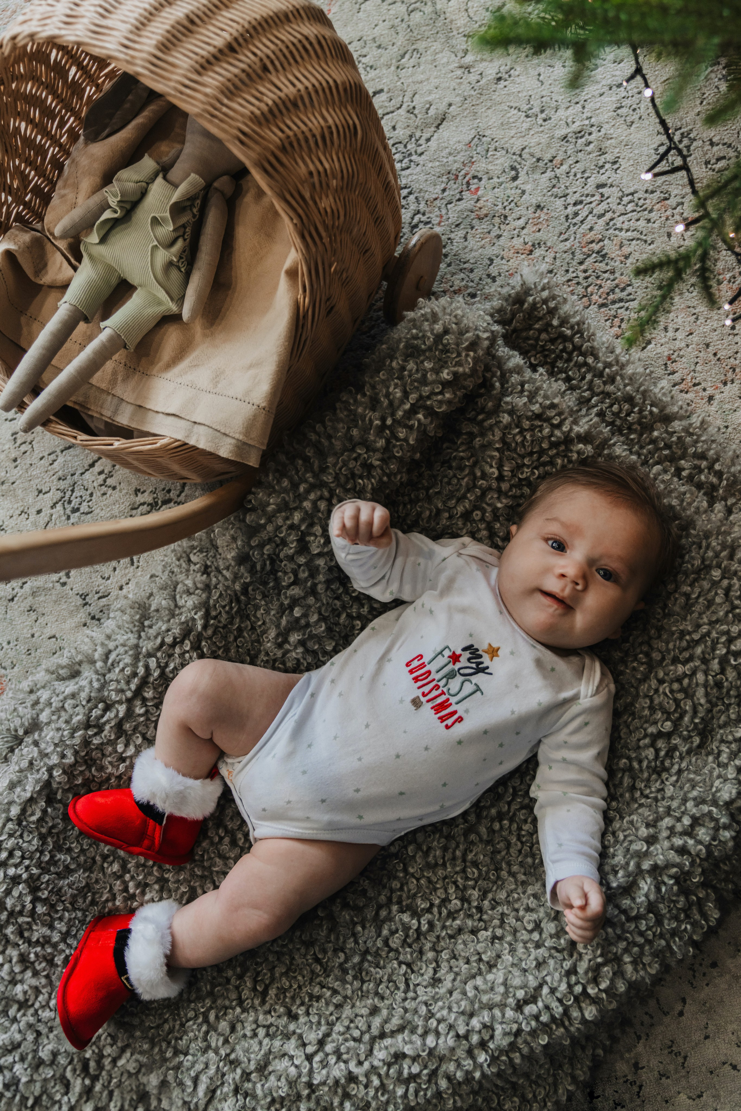 Baby Leo’s first Christmas. Olga Modjaro