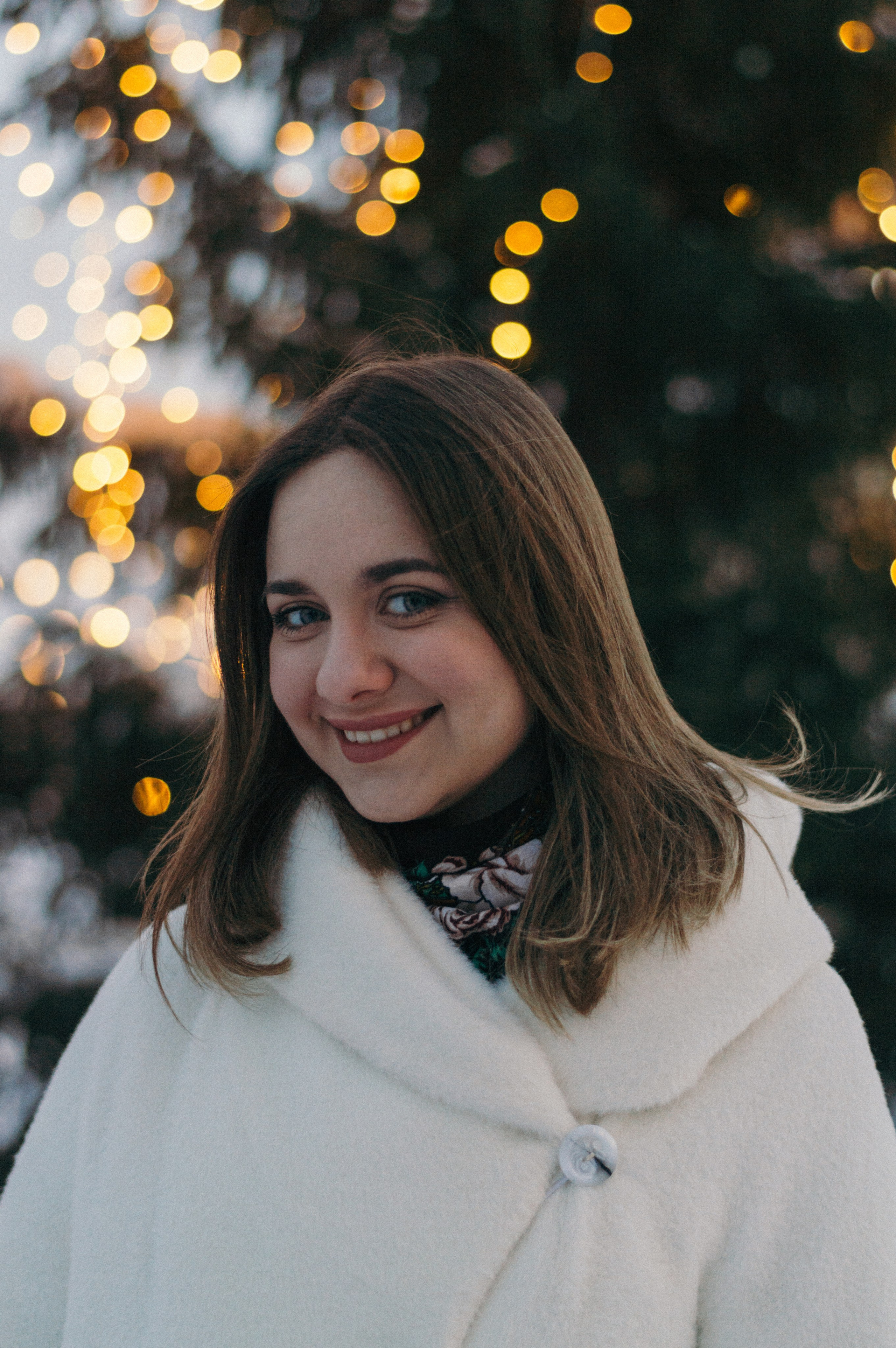 Зимняя лавстори фотосессия на улице. Дарья и Даниил. Портретный и лавстори фотограф в Стерлитамаке Альбина Шарт