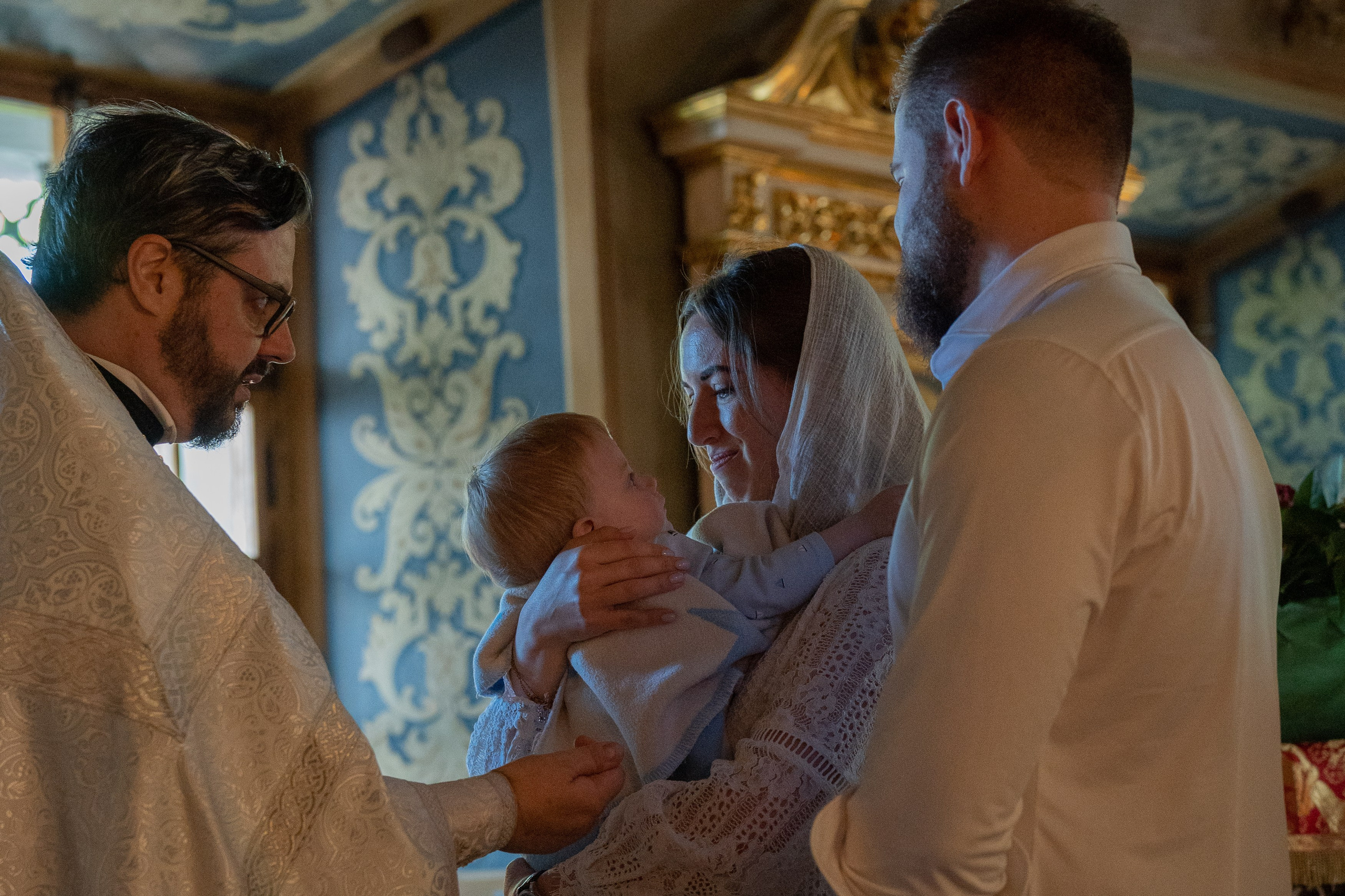 Крестины в Москве. Портретный фотограф Олеся Владимирова в Москве