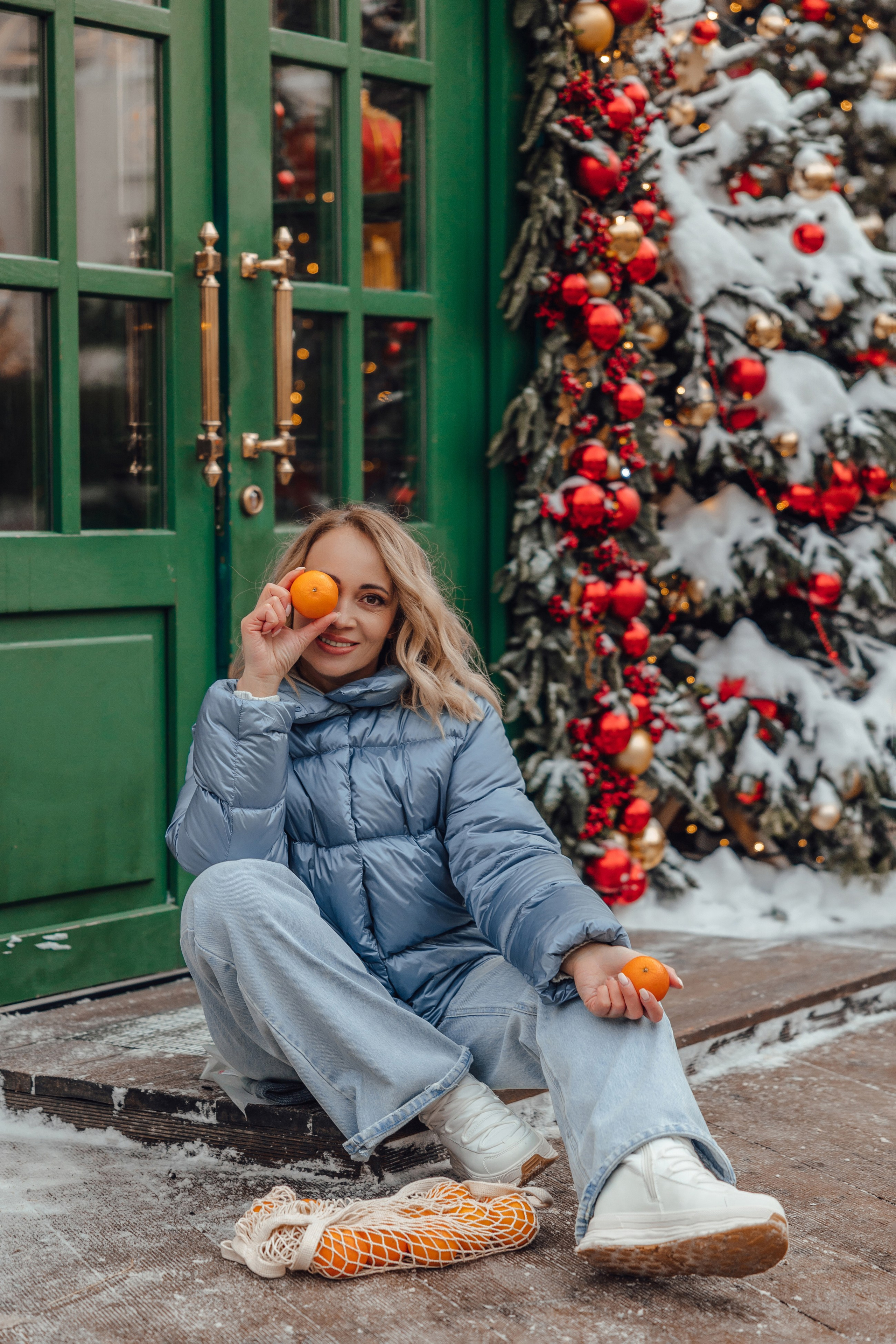 Новогодняя фотосессия на&nbsp;Ярмарке Новогодние сезоны на&nbsp;Тверской площади