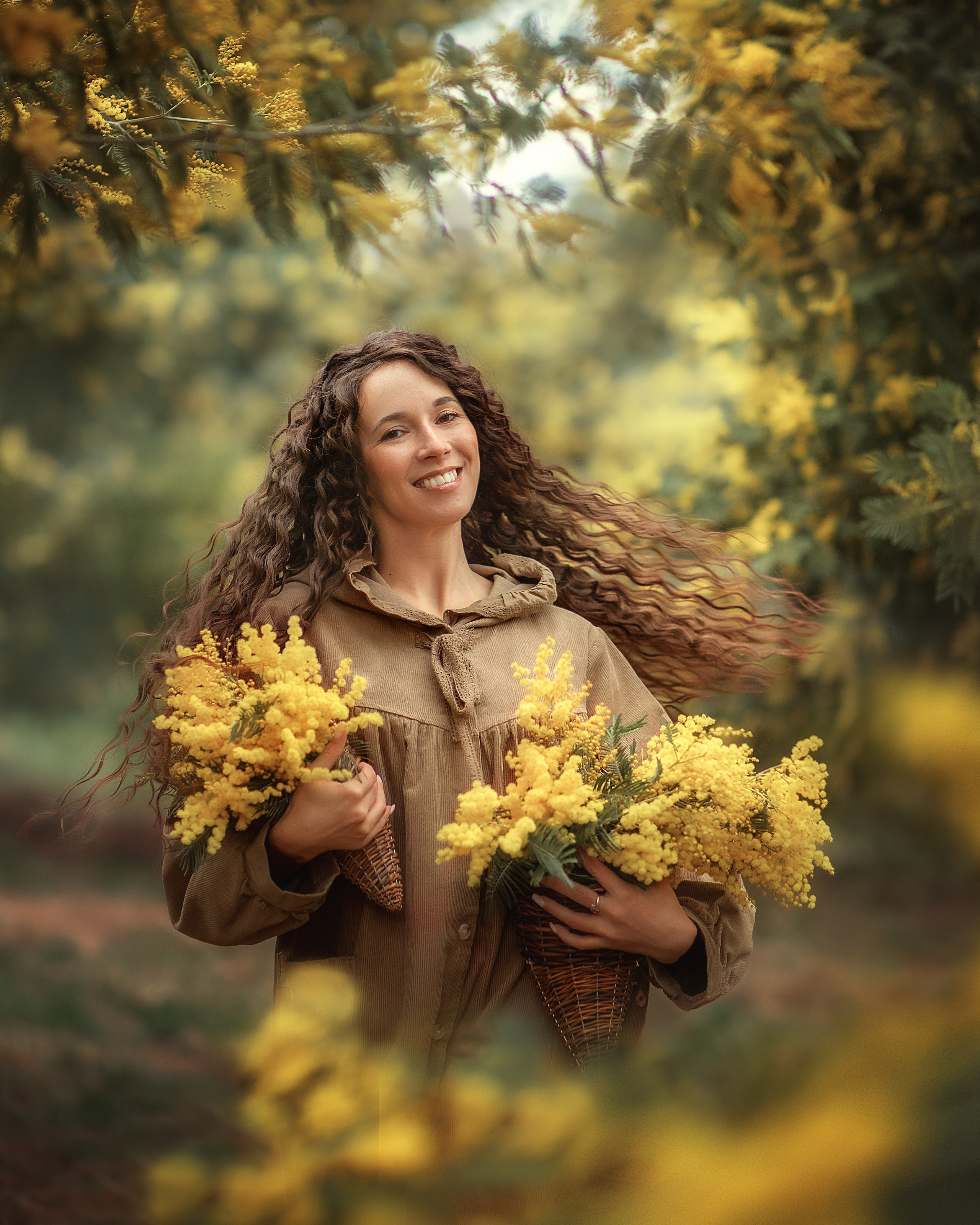 Мимозный рай Адлер 2024. Семейный и детский фотограф в Анапе Мария Голубович