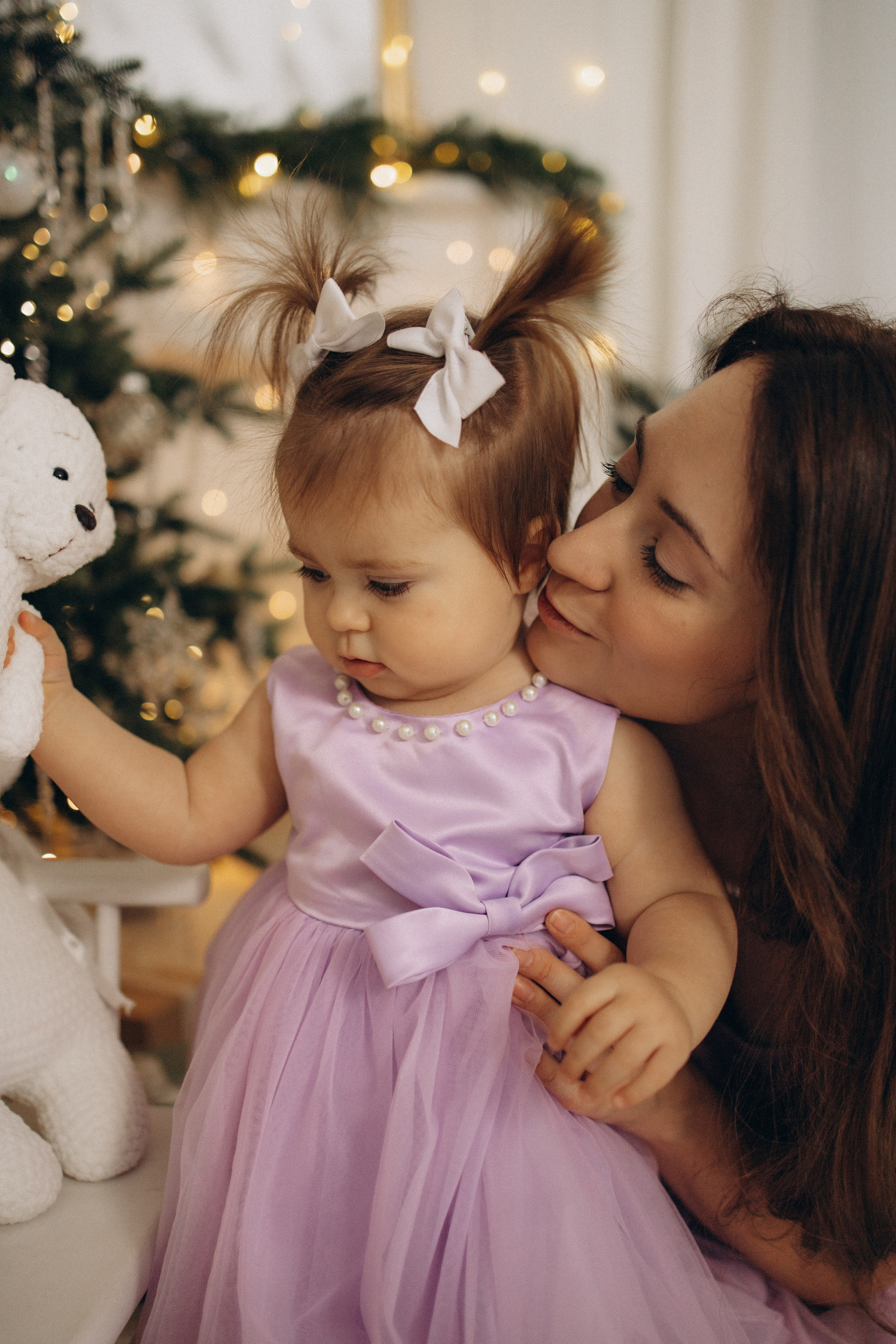 Новый год маленькой Анечки. Семейный фотограф в Москве Анастасия Шалда