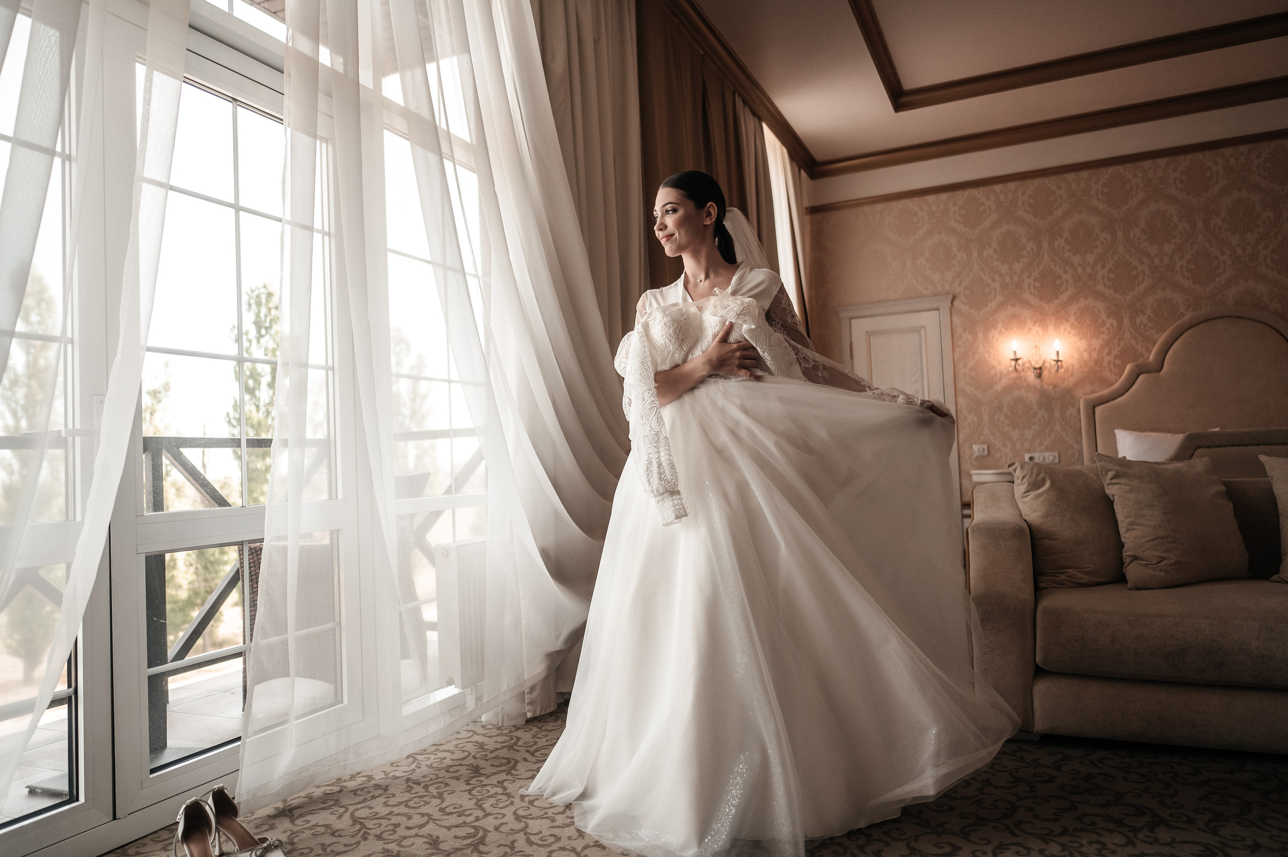 Максим и Наталья. Сборы, прогулка. Фотограф Екатерина Бочарникова