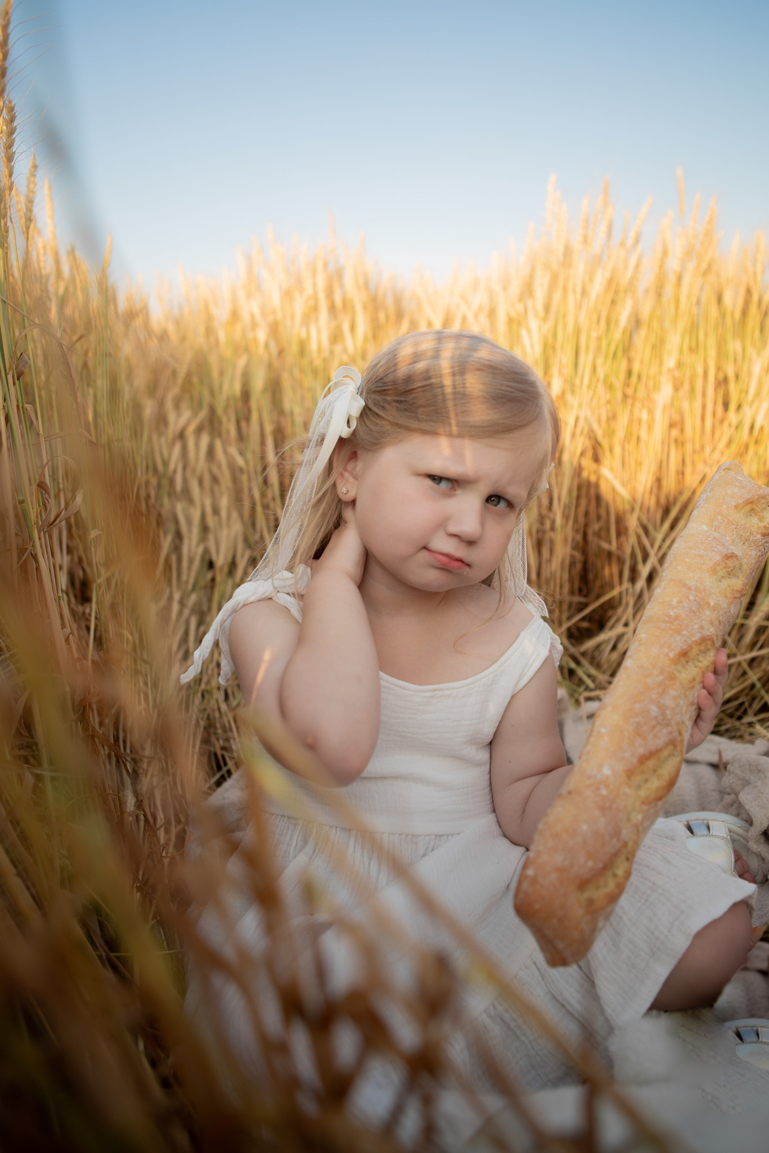 Детская в поле. Семейный фотограф в Новопокровской, Тихорецке и Краснодаре Чугусова Марина