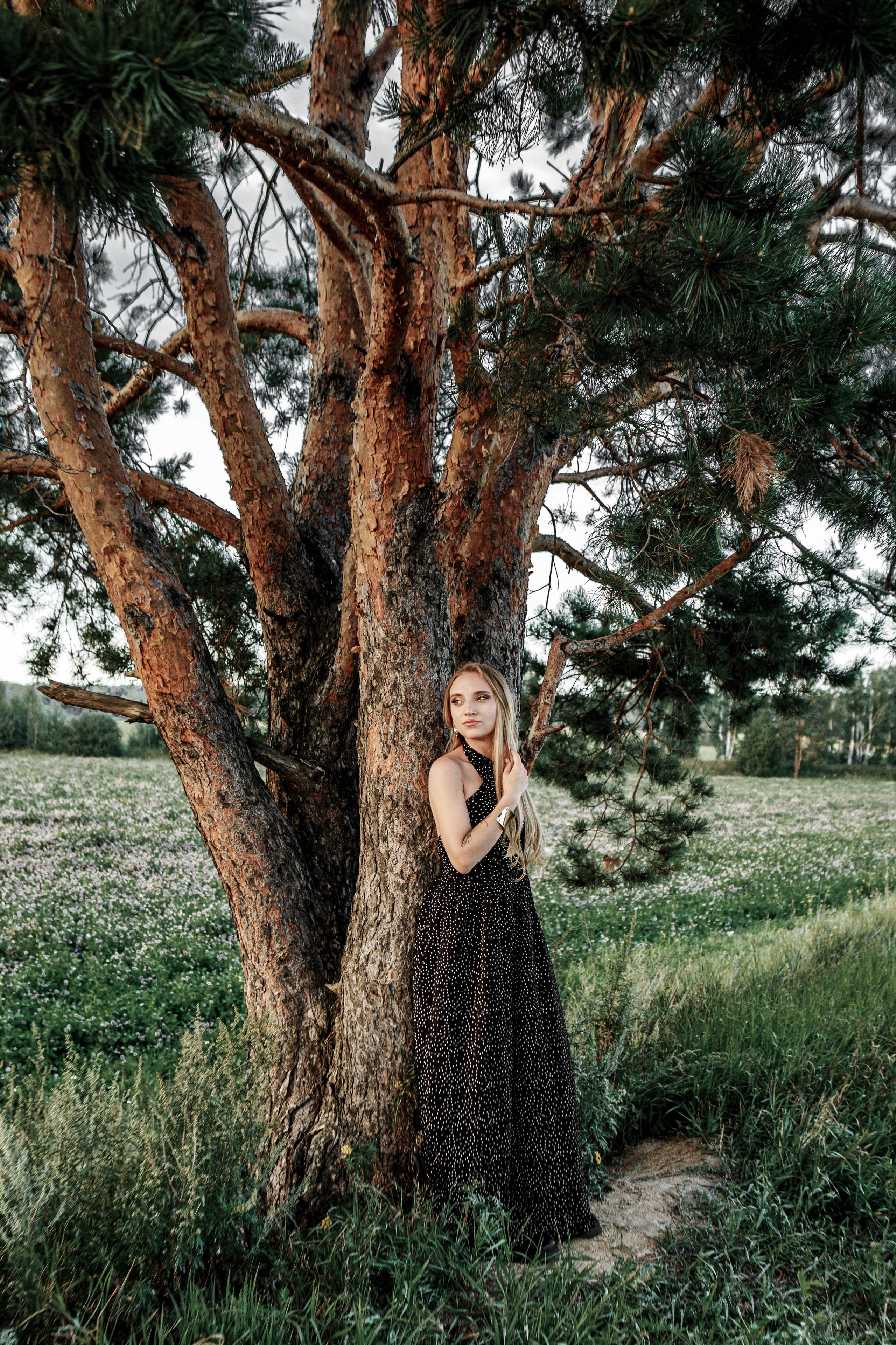 В поле. Фотограф Екатерина Голицына