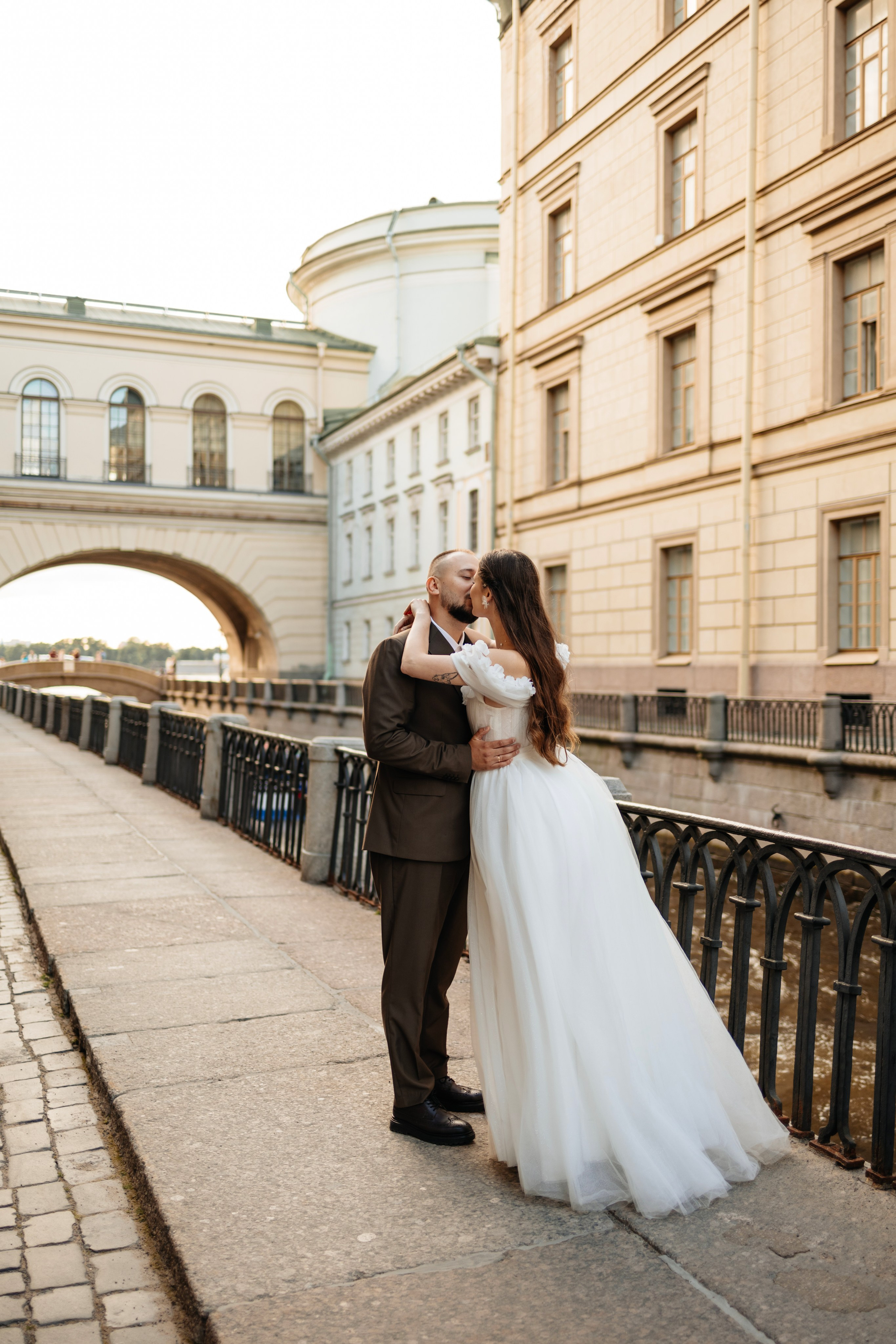Руслан и Виолетта — Исаакий, Зимняя канавка. Боженова Елена фотограф Санкт-Петербург