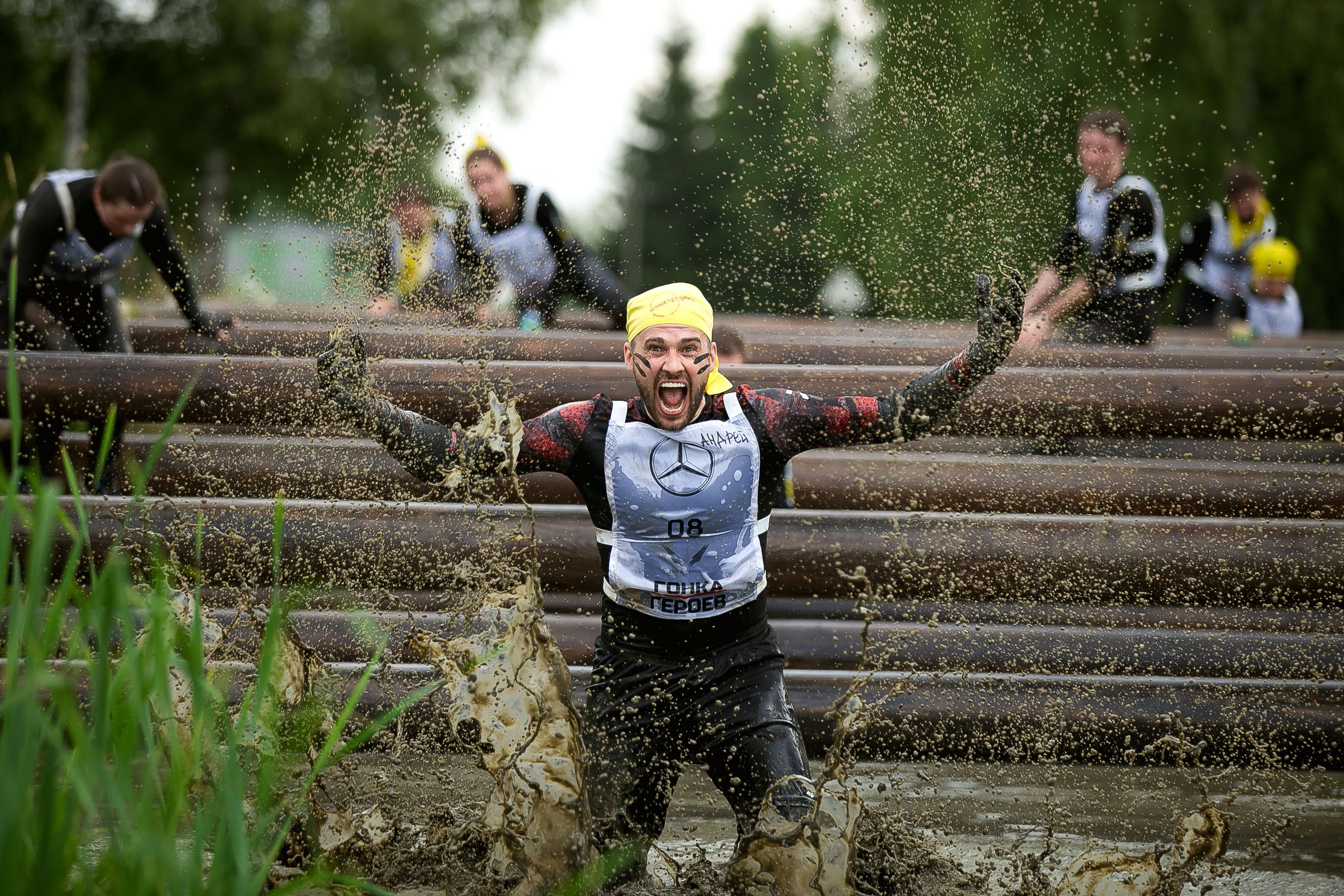 Гонка Героев (Алабино, Сорочаны, Тягачёво, Азербайджан, Поклонная гора). Репортажный фотограф на мероприятие в Москве Алексей Терентьев