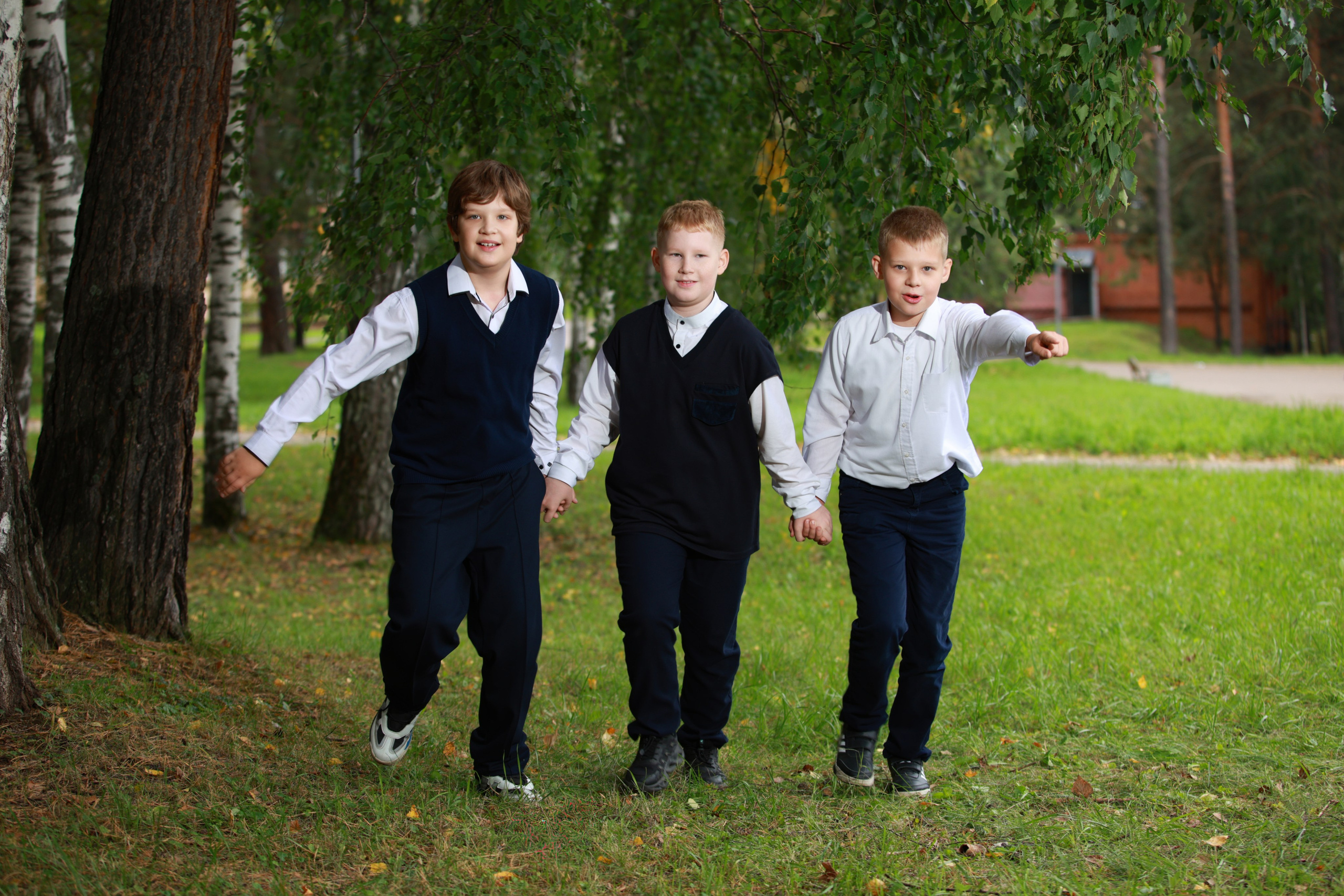 На природе с  начальной школой