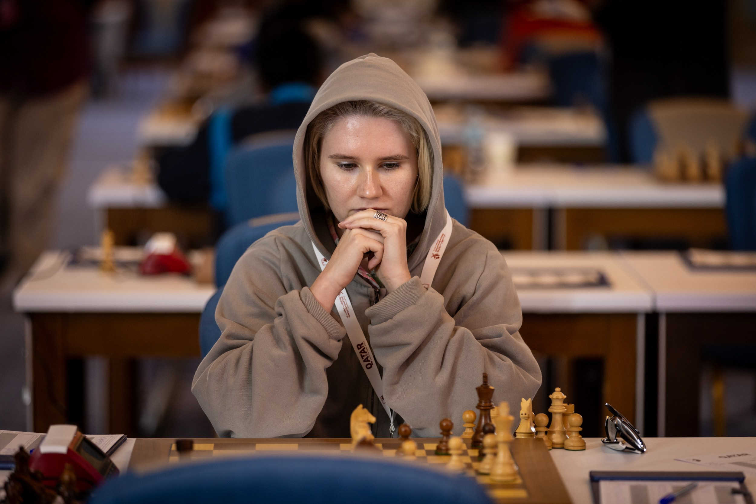 2024.12.07 Qatar Masters Open 2024 — Round5. Фотограф Анна Штурман (репортажная съёмка любых событий и мероприятий) Anna Shtourman photographer