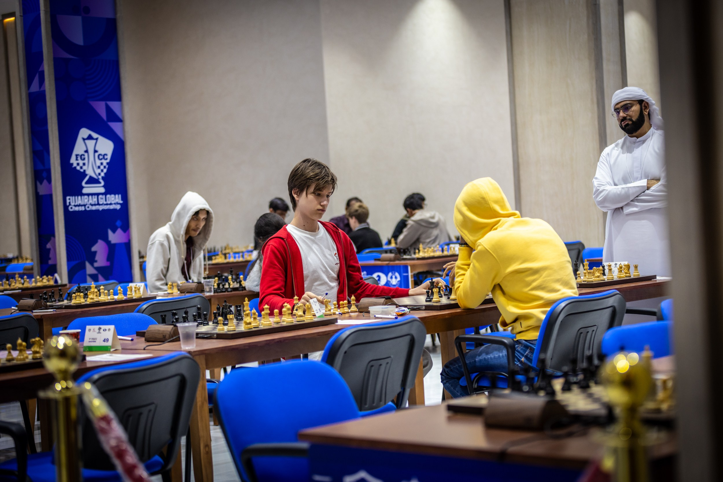 2025.08.27 1st. FUJAIRAH GLOBAL Chess Championship — Round4. Фотограф Анна Штурман (репортажная съёмка любых событий и мероприятий) Anna Shtourman photographer
