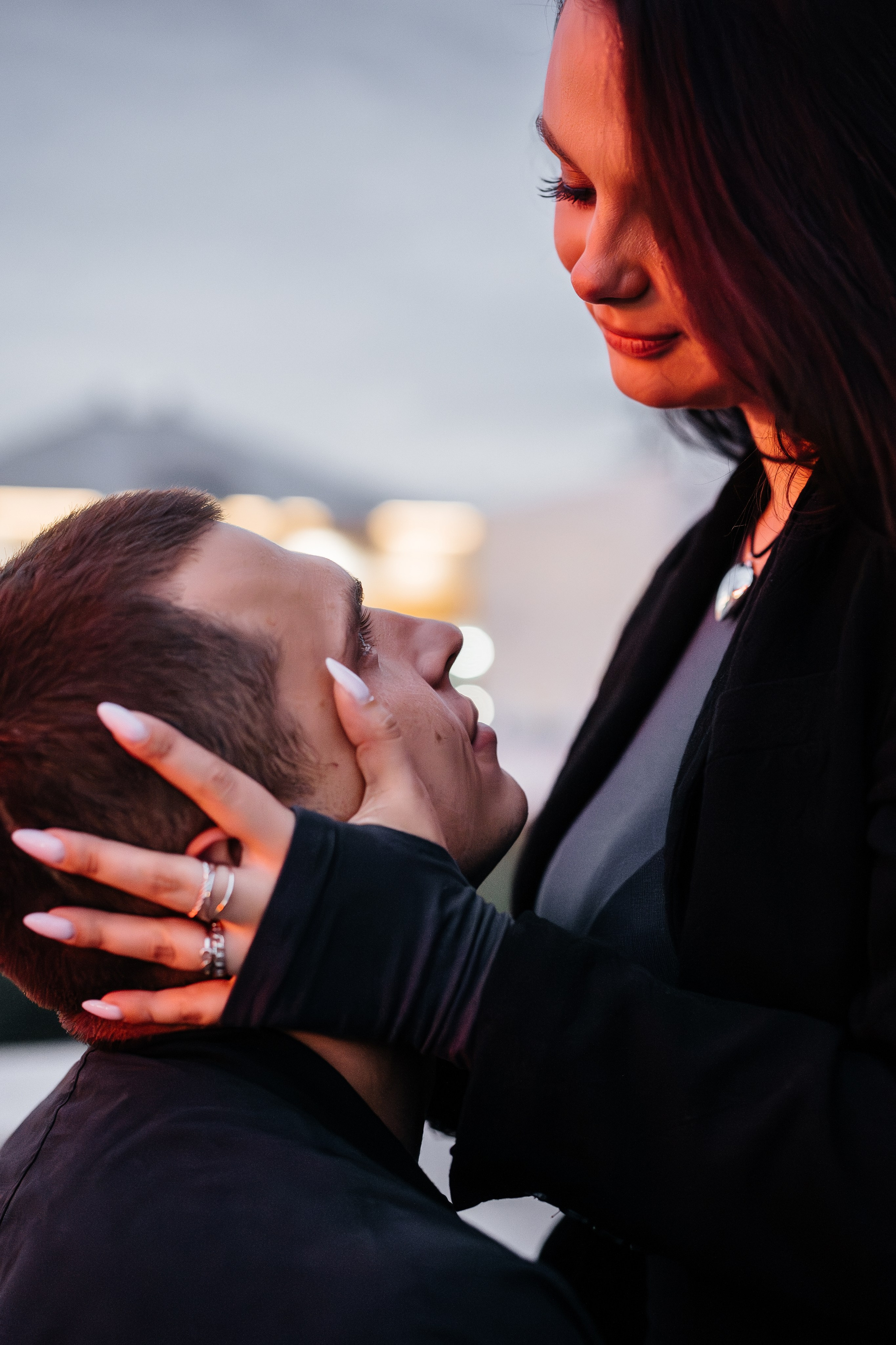 Прогулка по ночному городу. Свадебный фотограф Барнаул Алексей Павлов