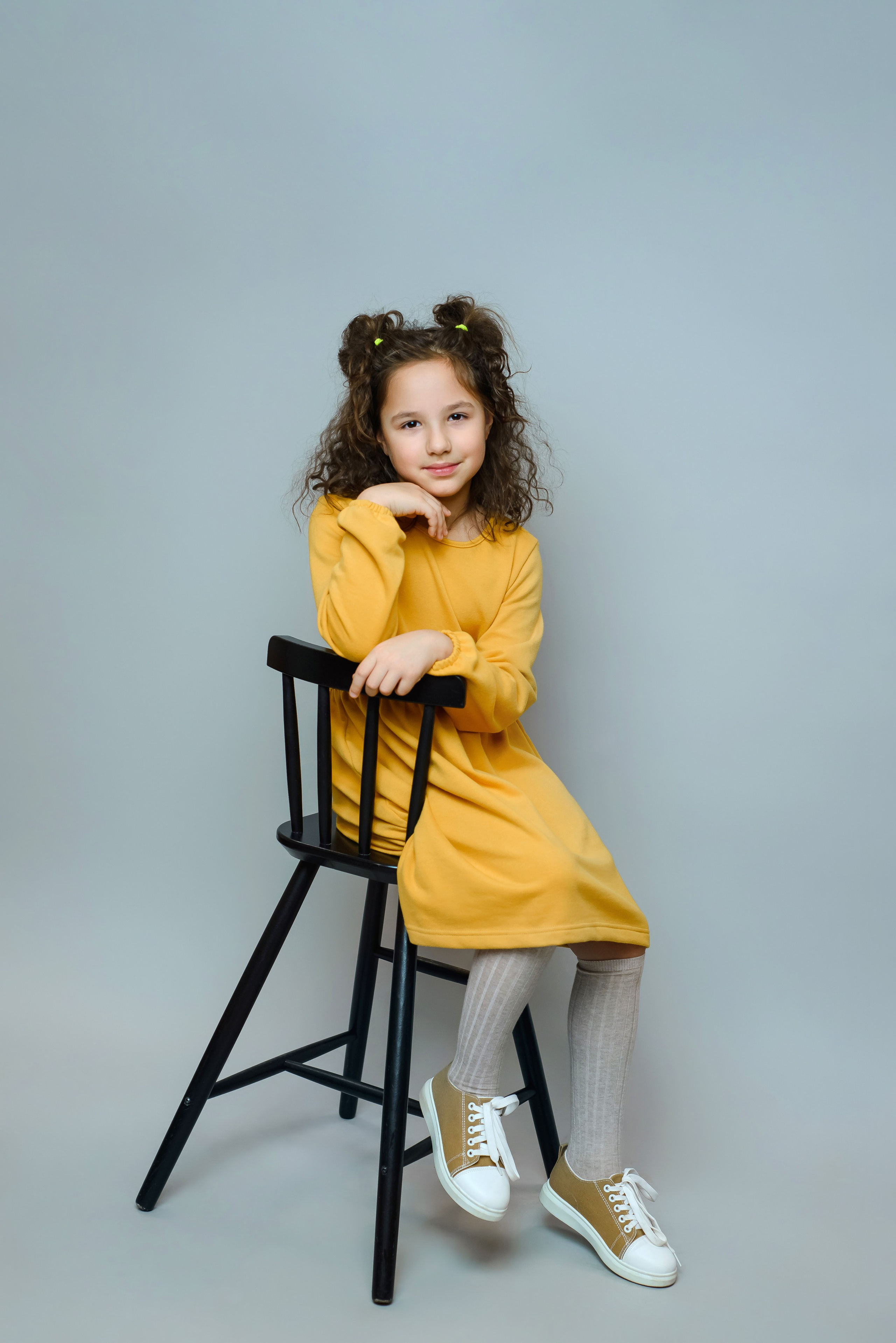 Студийная съемка в саду