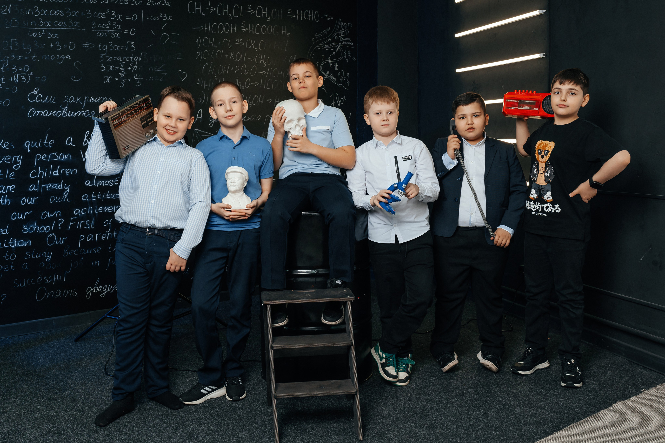 В студии. 4 класс. Фотограф Ким Наталья в Красноярске