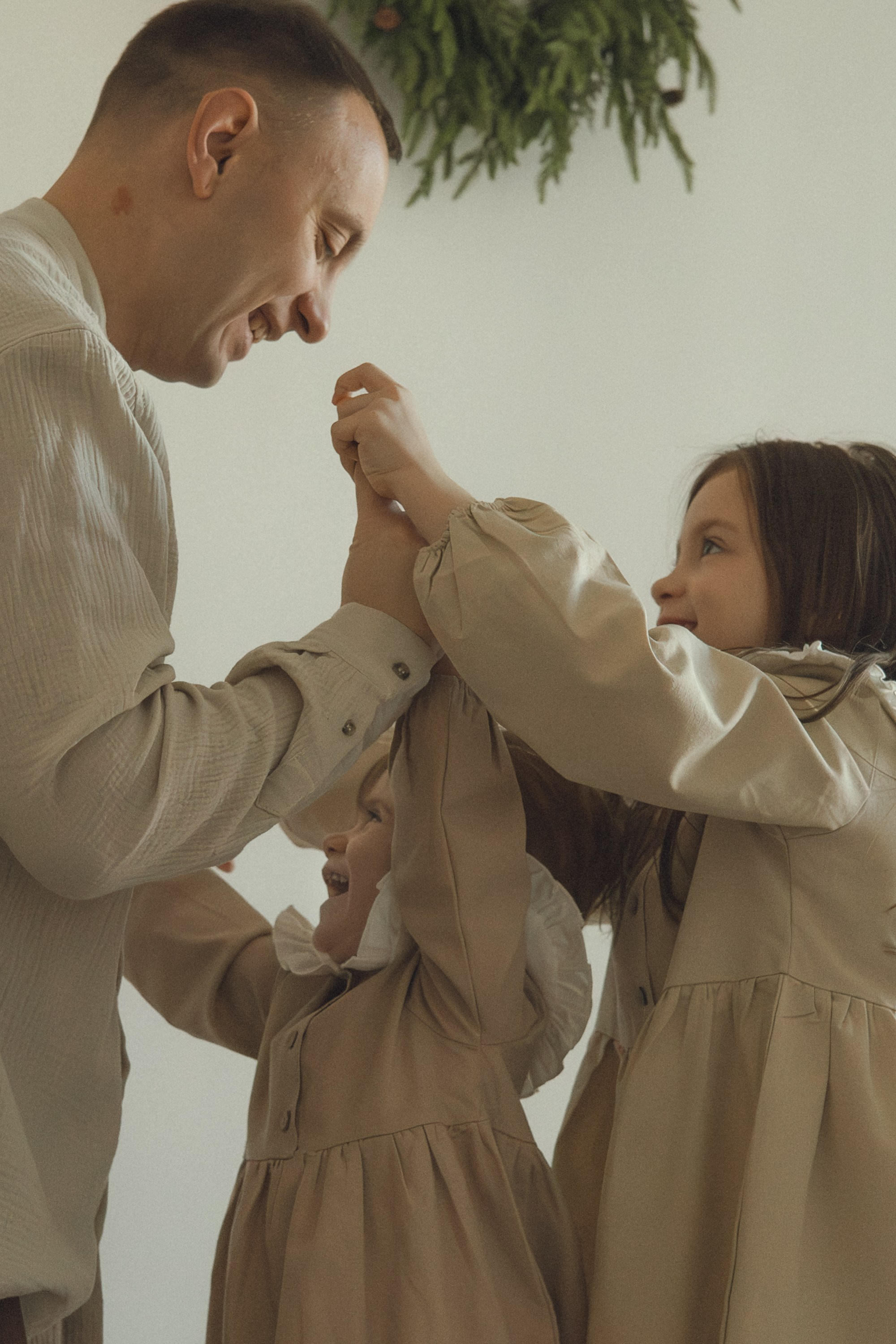 Утро перед Рождеством. Семейный фотограф в Москве Анастасия Марти