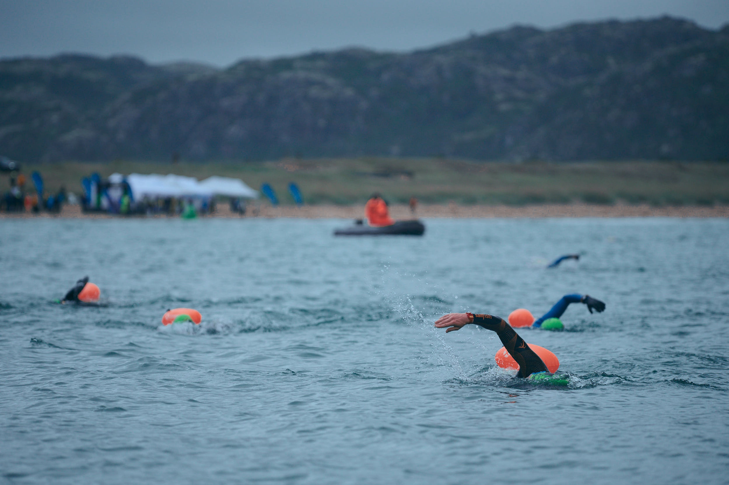 Териберка. x-waters artic финиш. 2023 заплыв