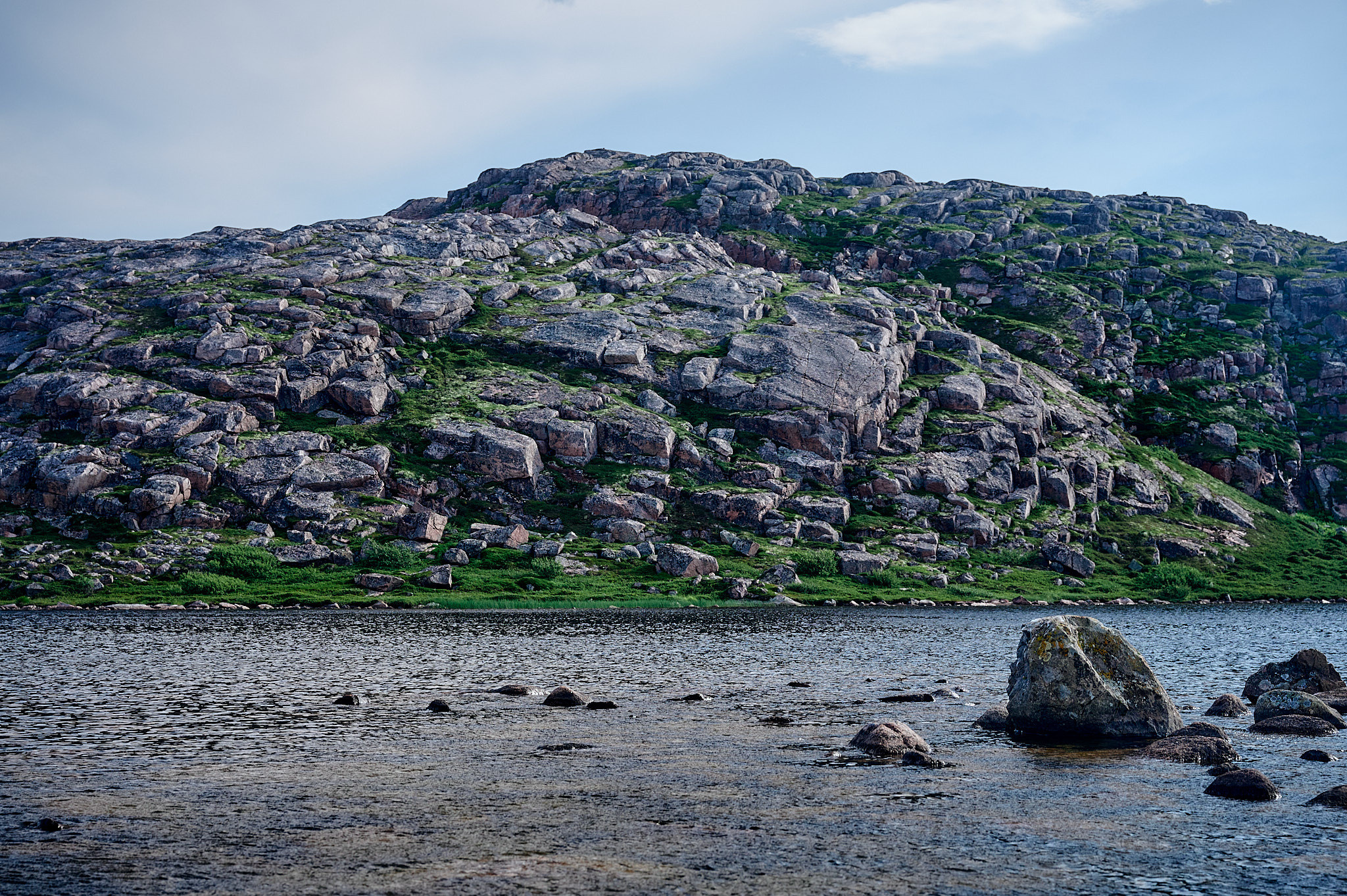 Териберка. Горное озеро. 