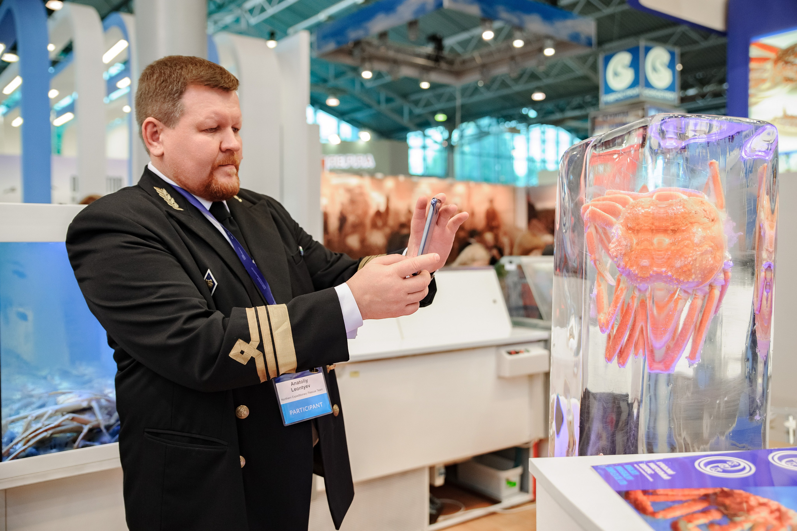 Репортаж… Международный рыбный форум. Фотограф Алексей Лукин. Профессиональная фотосъёмка в Санкт-Петербурге. Обработка и Ретушь фотографий