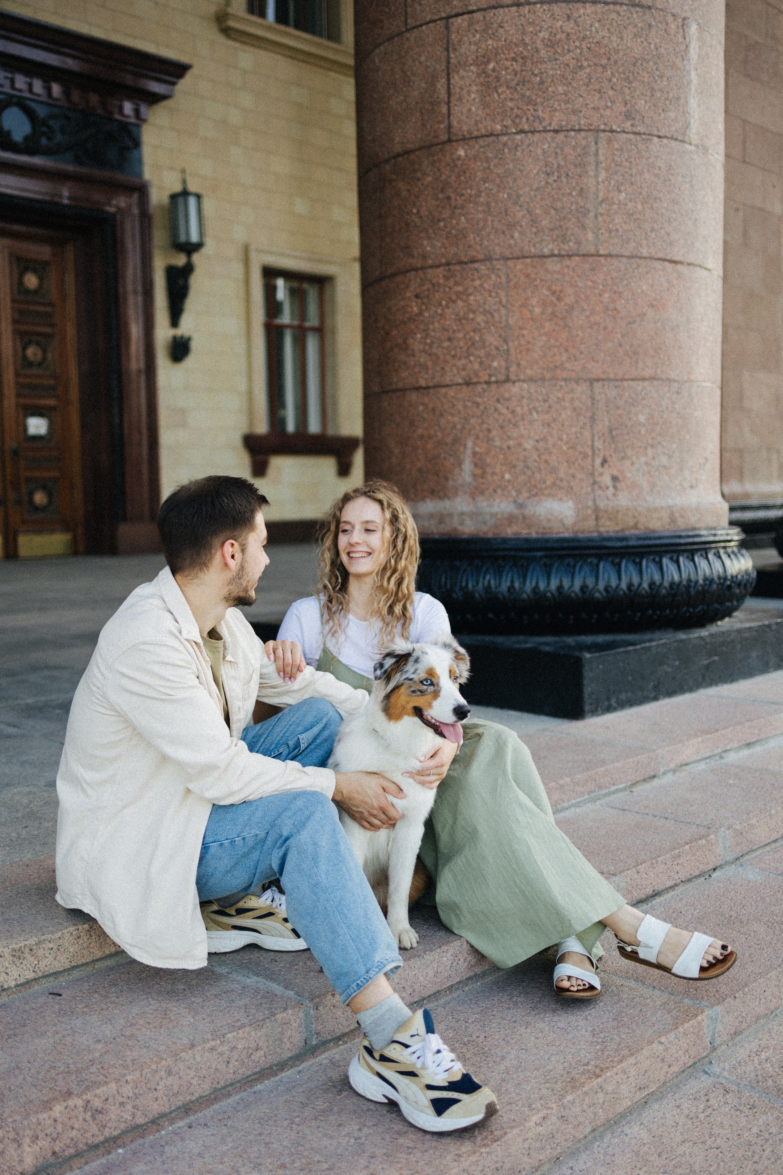 Настя, Влад и Лэйк. Фотораф — анималист Мария Шистка