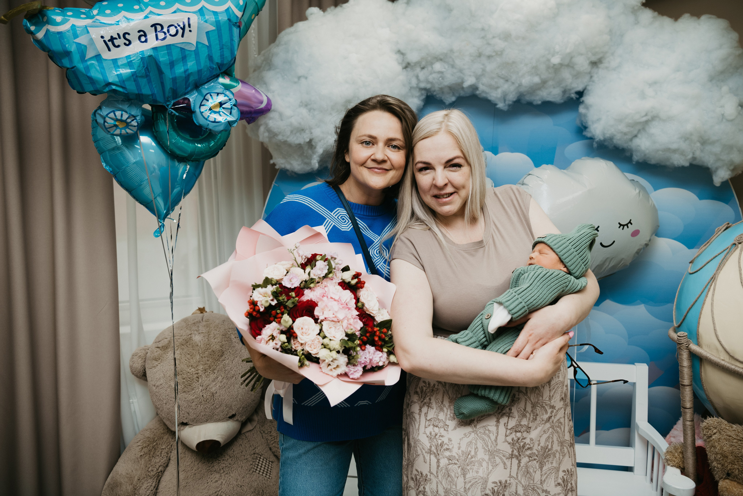 Выписка Степана на Севастопольском. Фотограф на выписку из роддома в Москве и МО