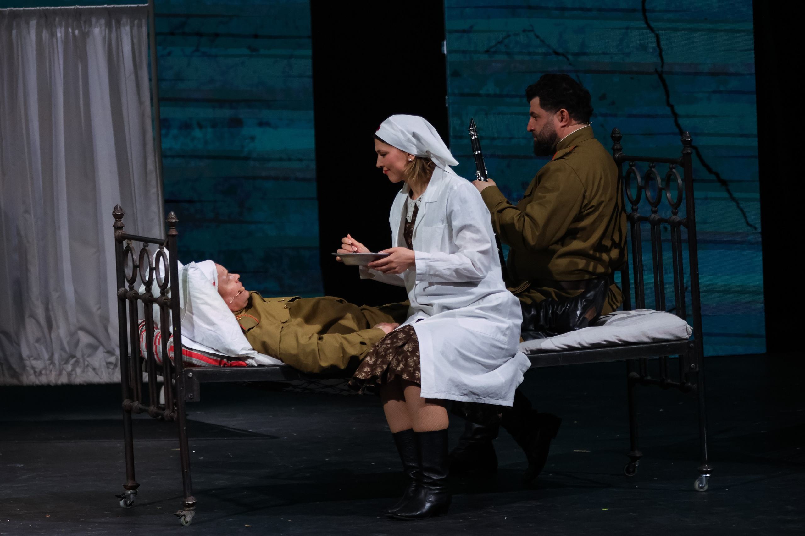 Василий Теркин, театр «Русская песня». Фотограф Ольга Махалова — Санкт-Петербург, Москва, Нижний Новгород