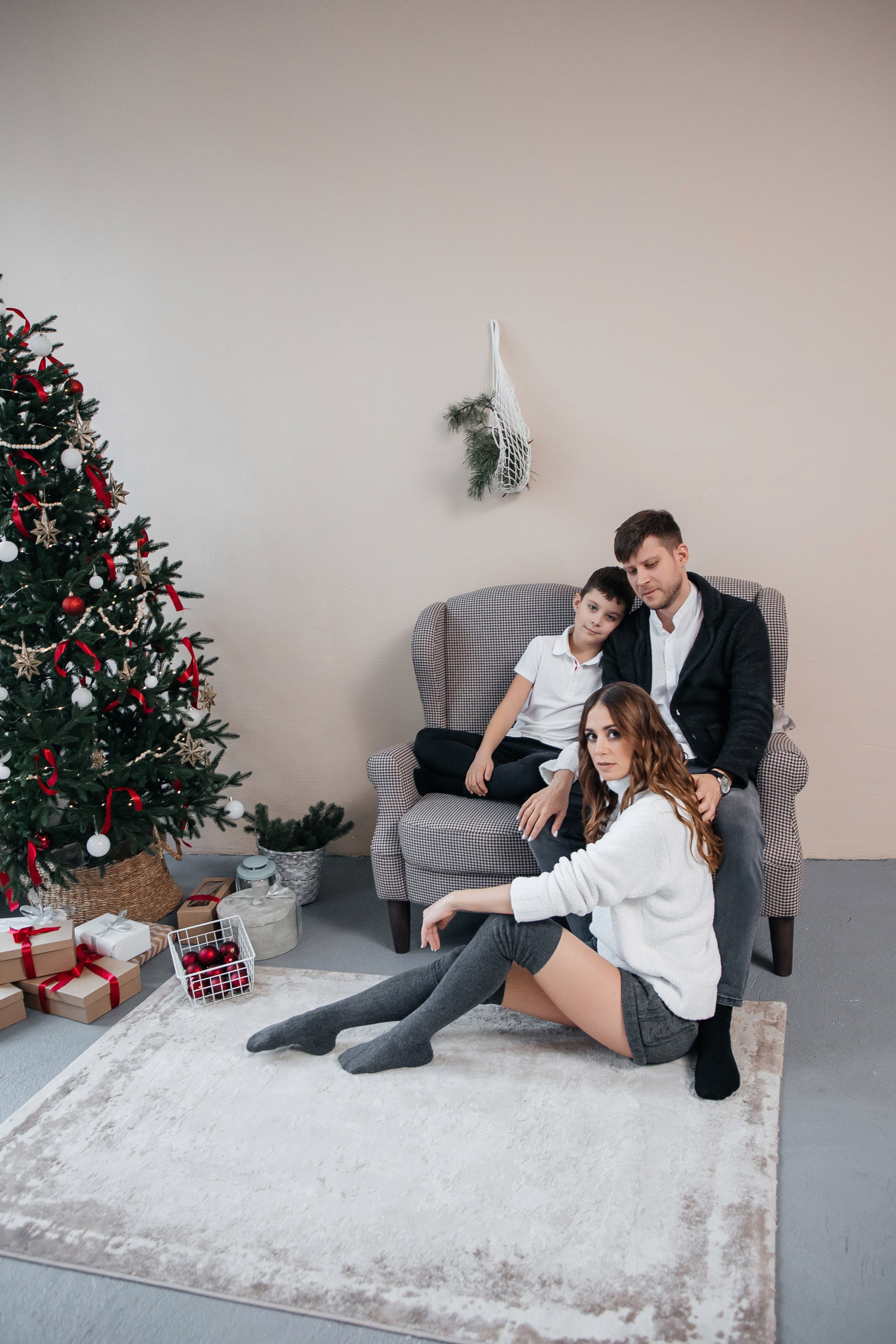 Юля Вергун и семья. Фотограф Денис Лесковский (Тюмень)