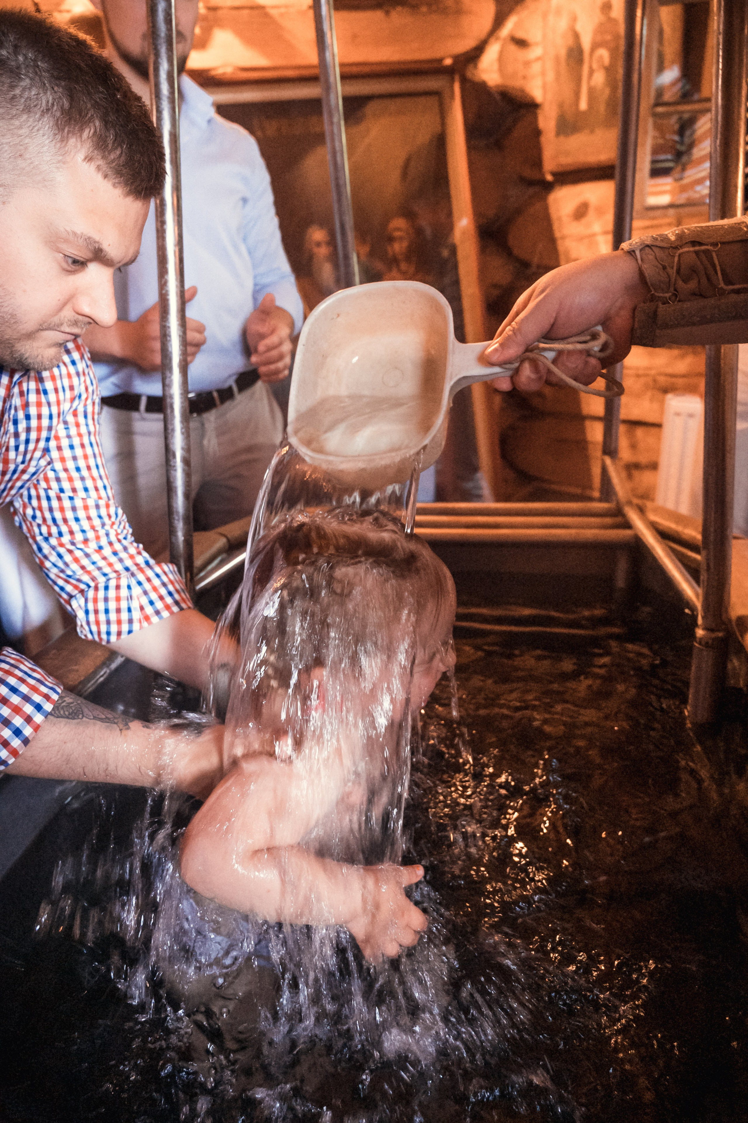 Крещение Марии храм на Мосфильмовской. Фотограф Алёна Мил
