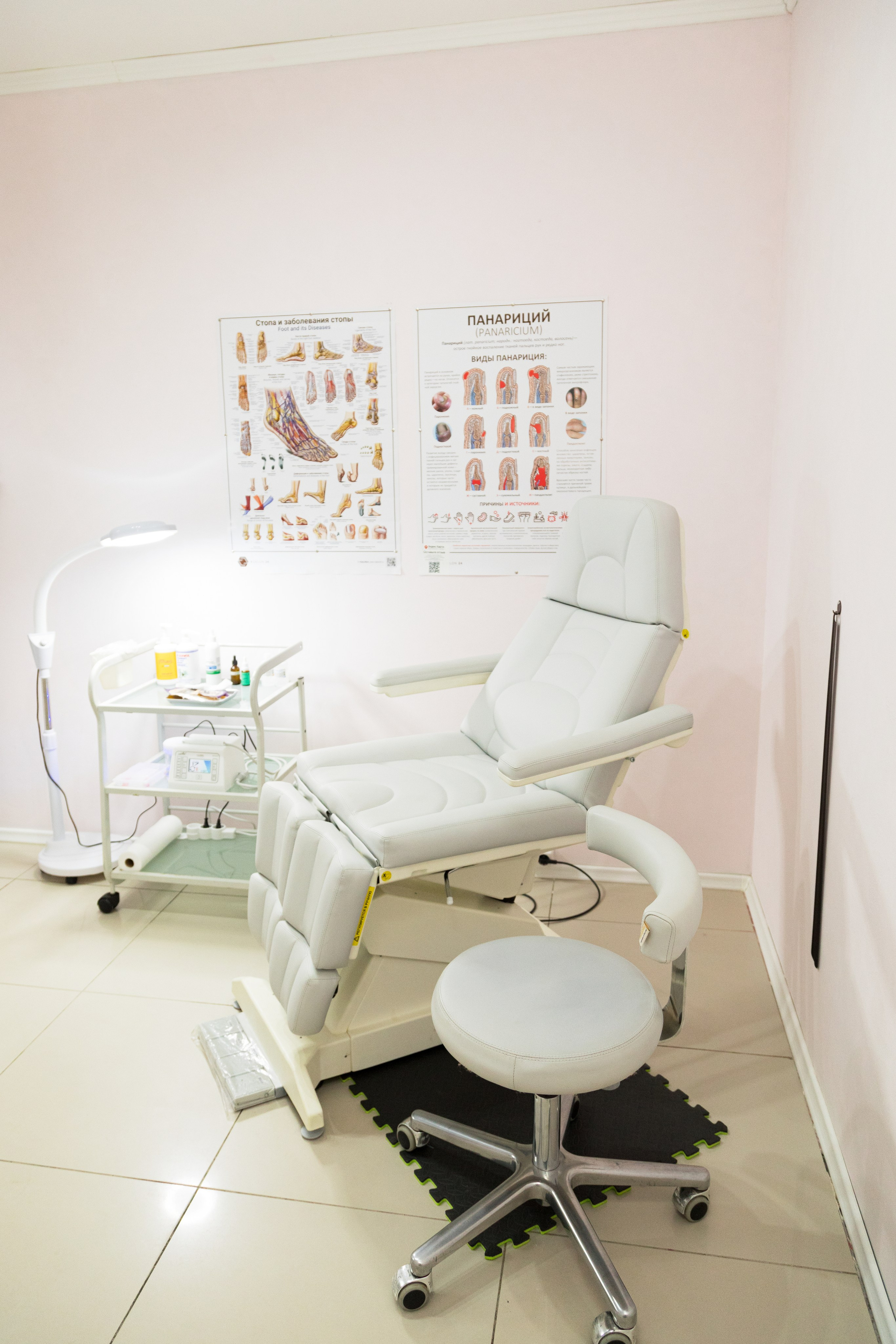 Фотосессия рабочего кабинета подолога. Детский и контент фотограф Надя Волкова Санкт-Петербург