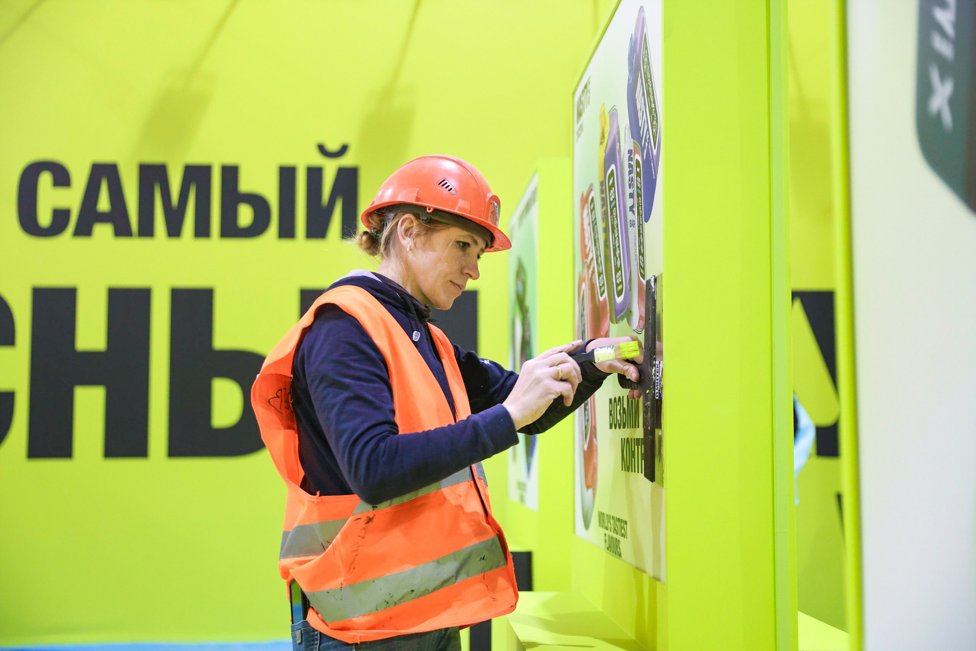 Застройка Vape Club Show. Фотограф Дарья Попова