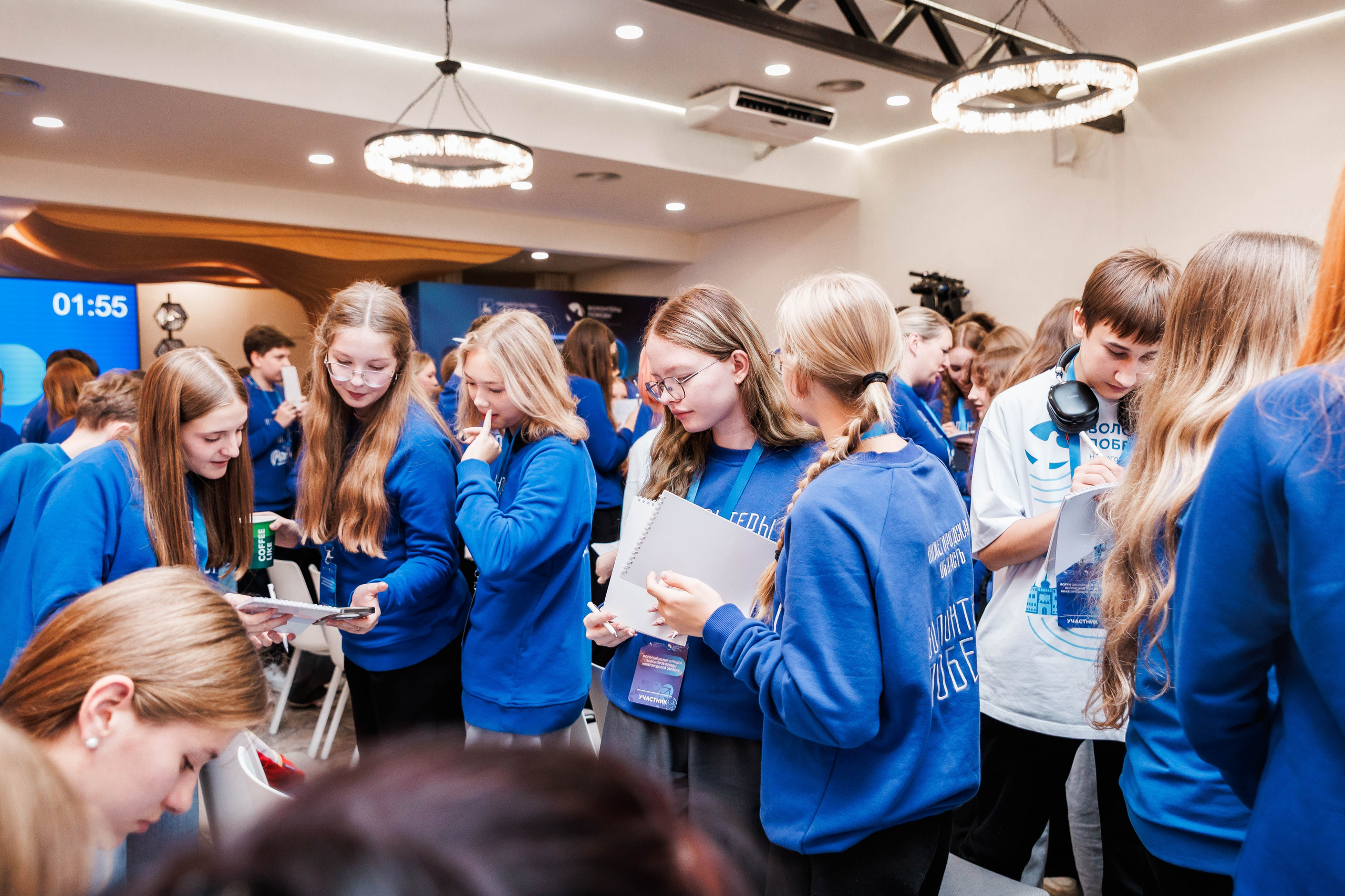 РЕГИОНАЛЬНЫЙ ФОРУМ ШКОЛЬНЫХ ОТРЯДОВ. ВОЛОНТЕРЫ ПОБЕДЫ. Фотограф Нижний Новгород Игнатьева Виктория