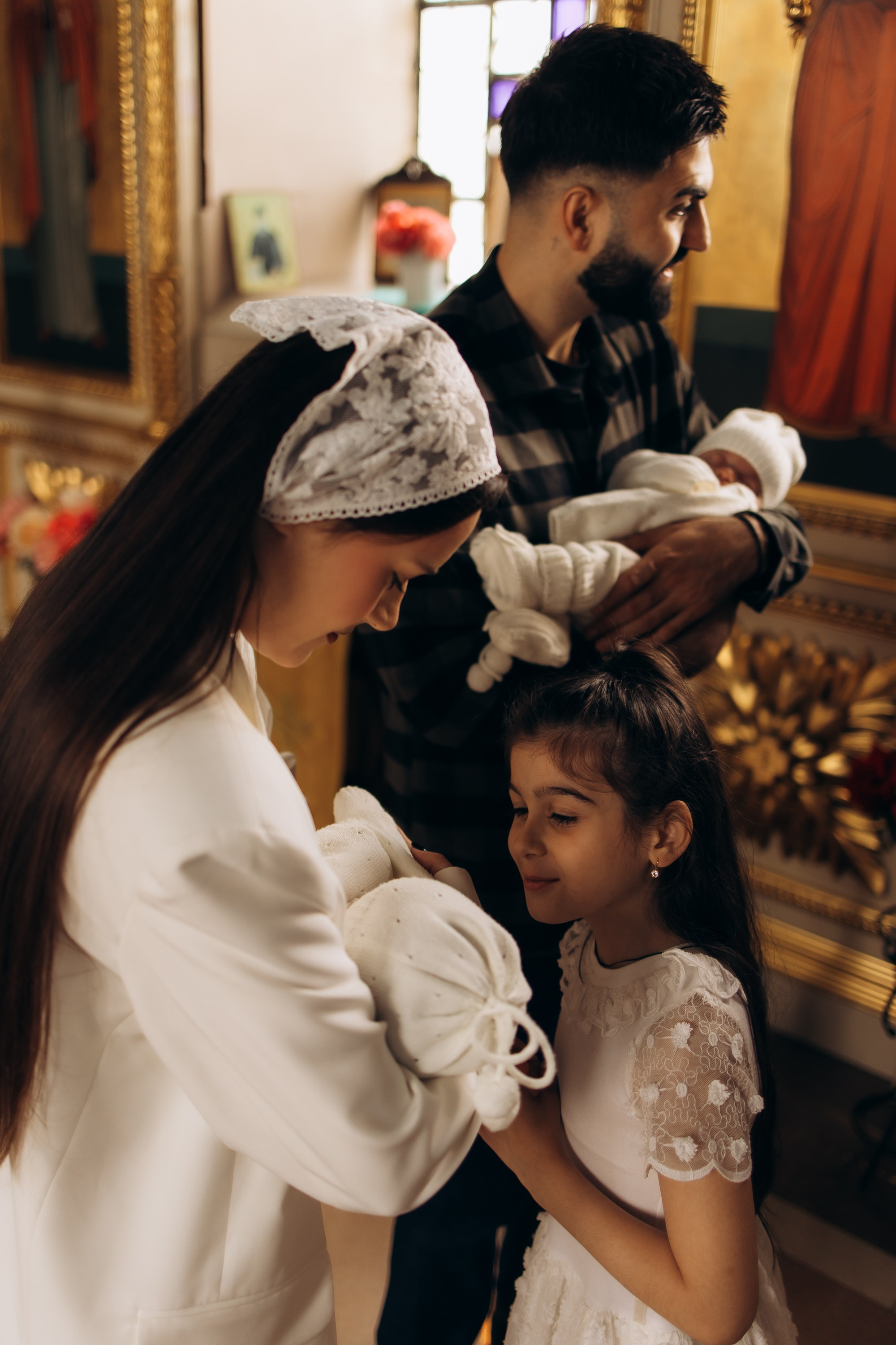 Крещение Николая и Александра. Семейный фотограф в Краснодаре Храмова Анна