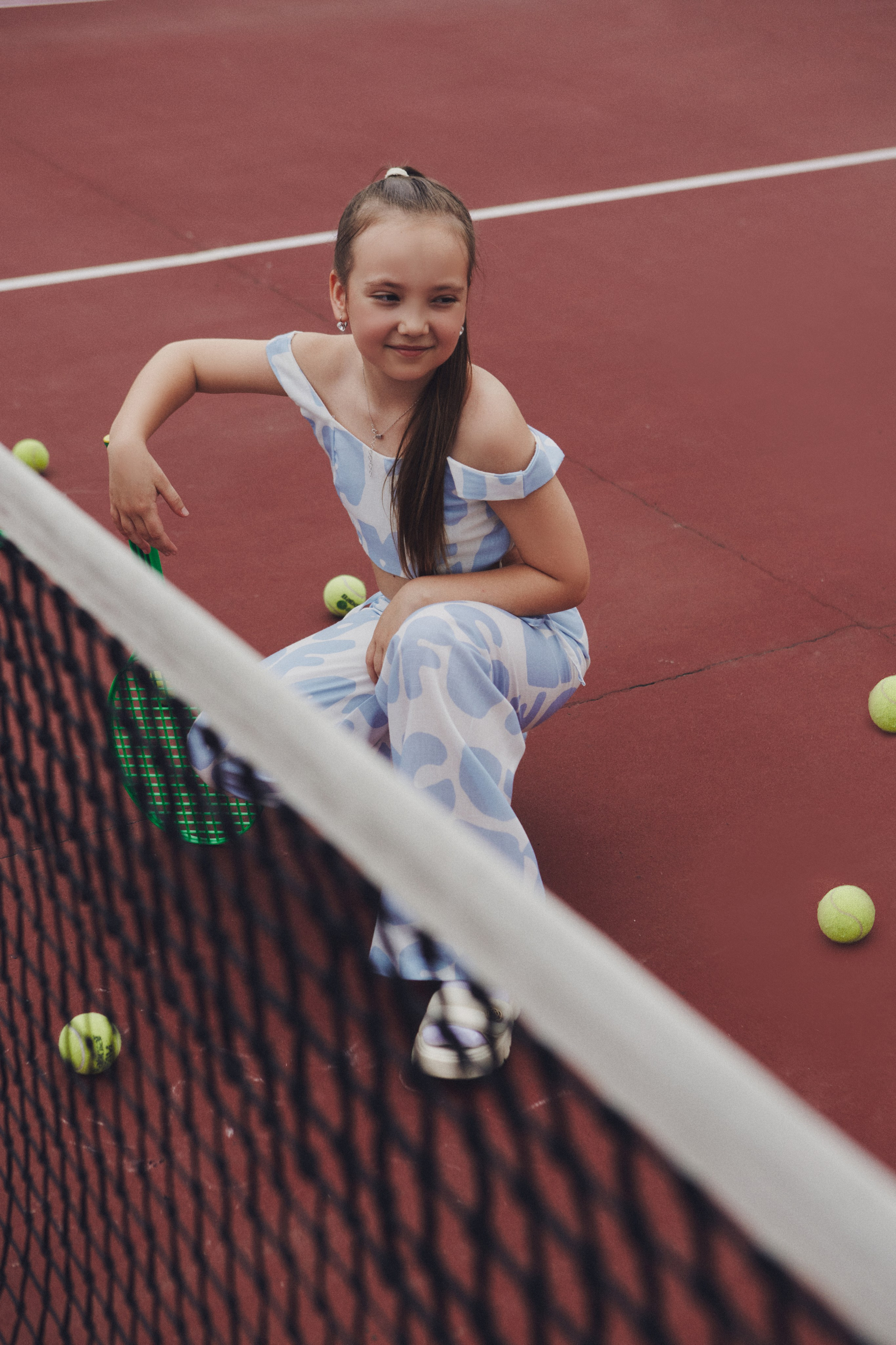 Tennis Photoshoot. Efimova Model Agency