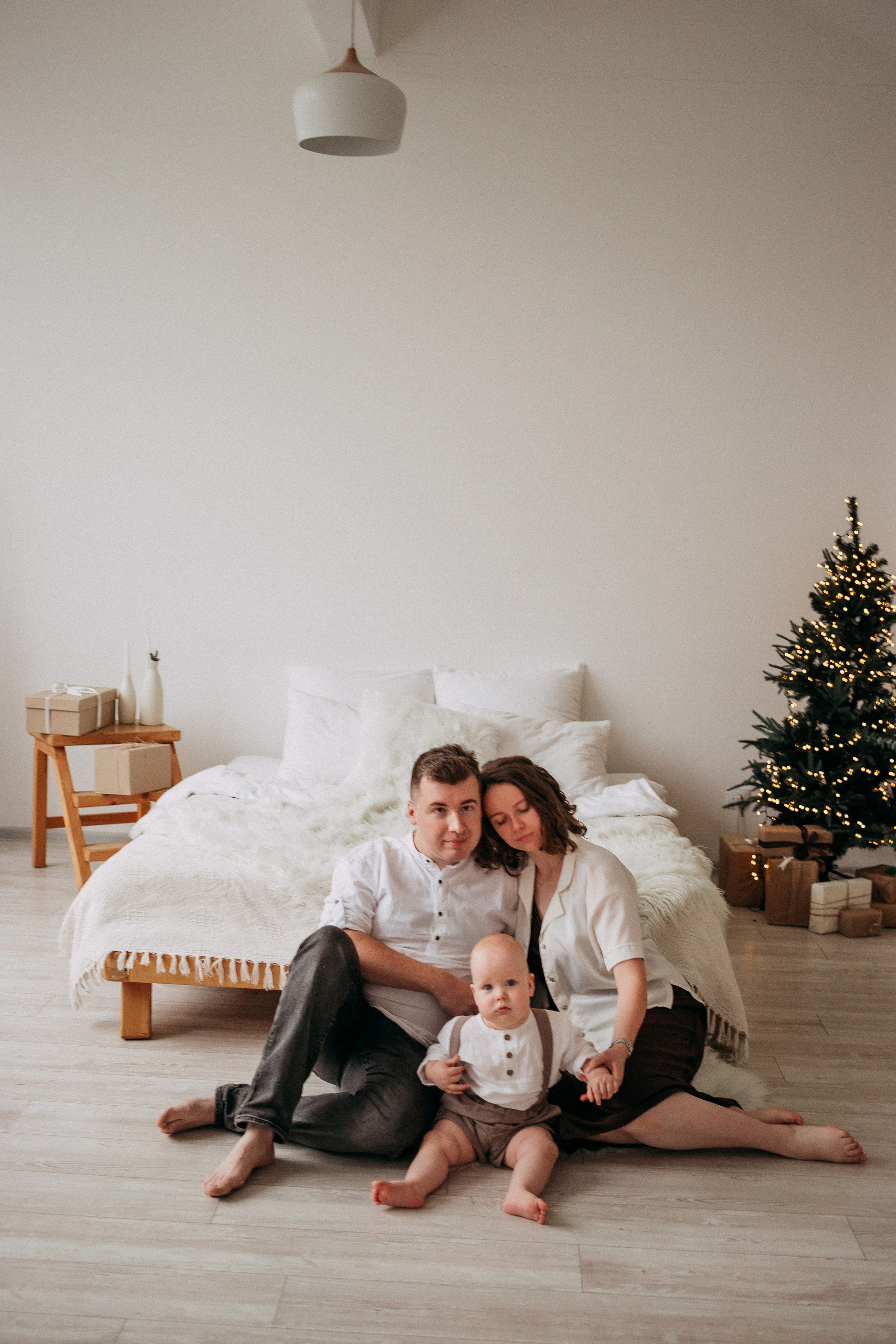 Семейная новогодняя фотосессия. Фотограф в Санкт-Петербурге Гарипова Валерия