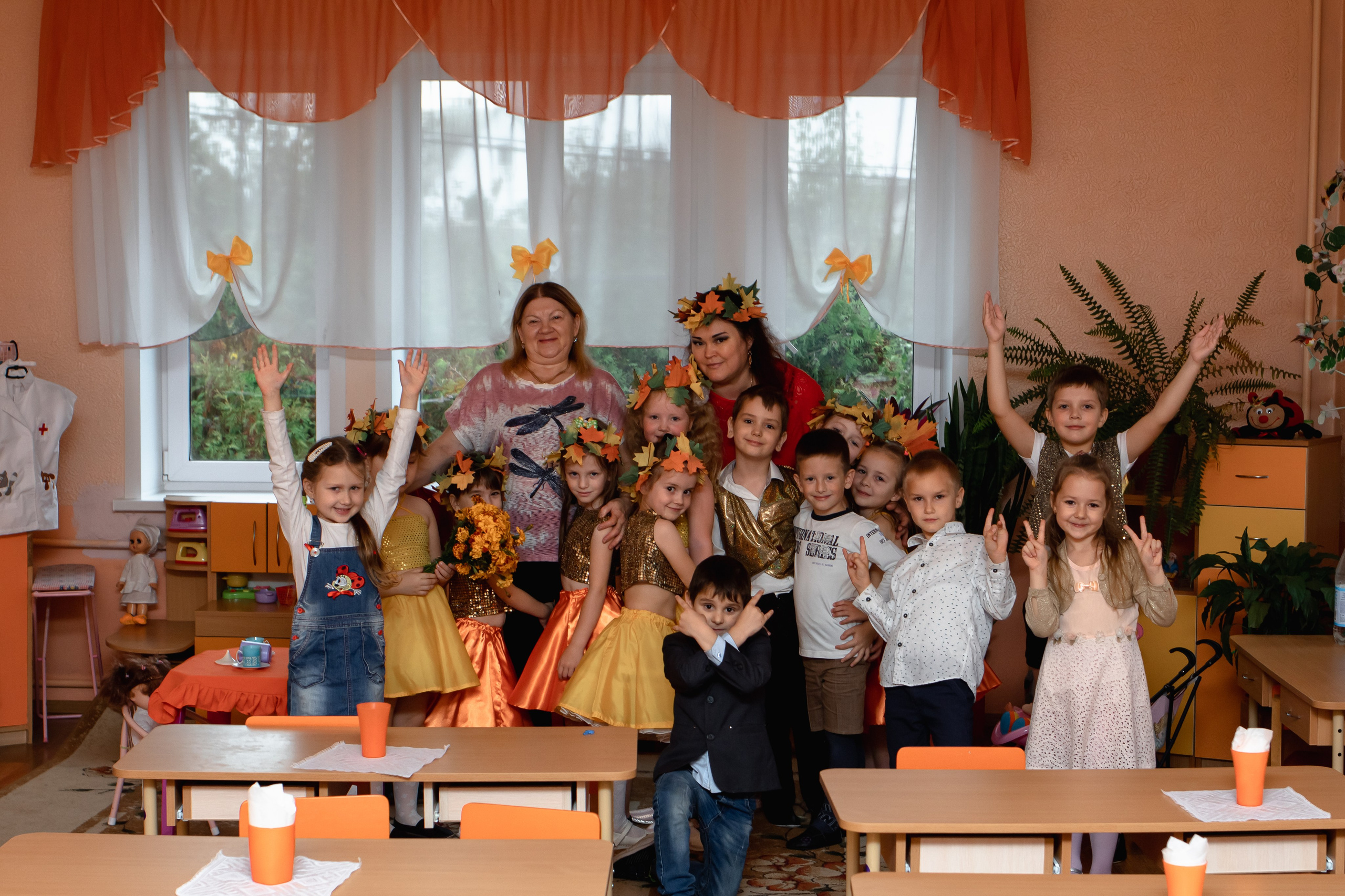 Осенний праздник в детском саду. Маргарита. Семейный фотограф в Минске Приболовец Светлана