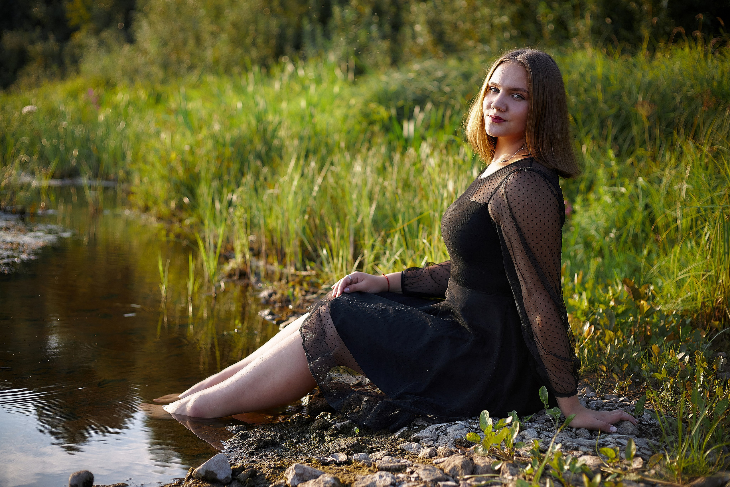 Аня, природа. Фотограф Игорь Михайлов