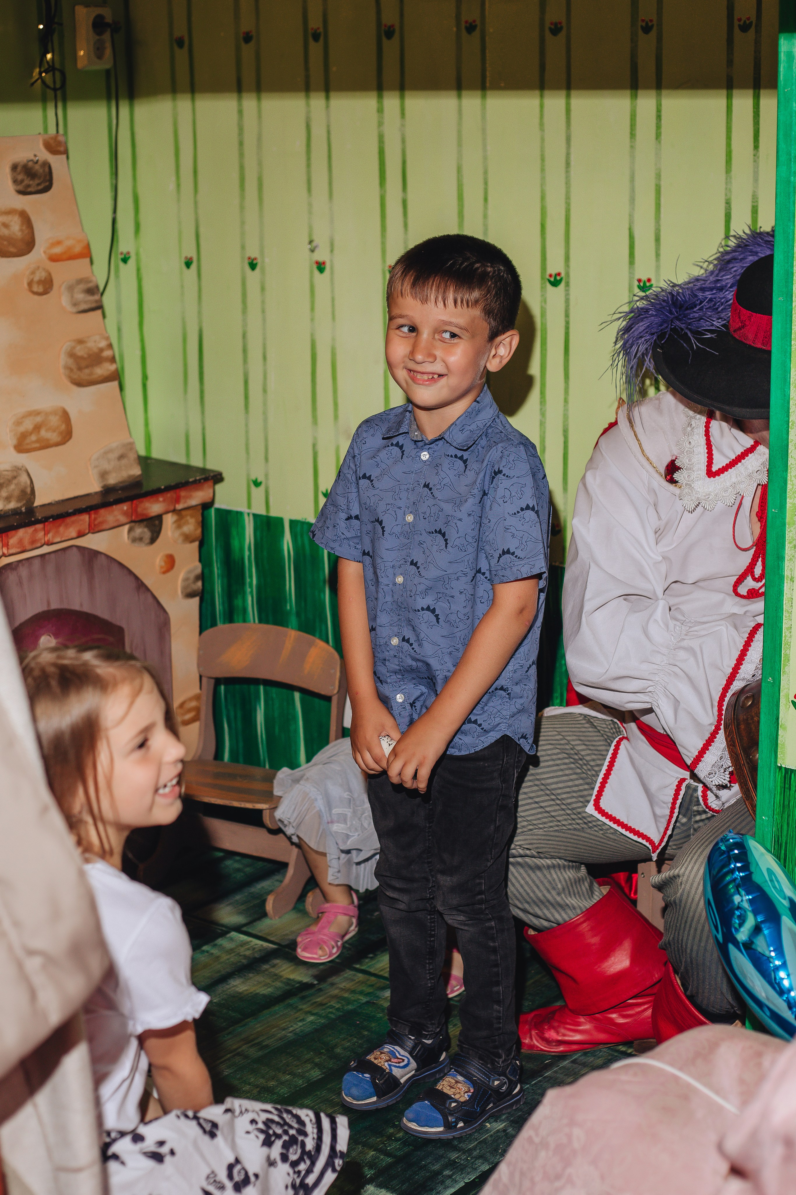 В гостях у Кота в сапогах. Семейный фотограф в Санкт-Петербурге Ева Маркова