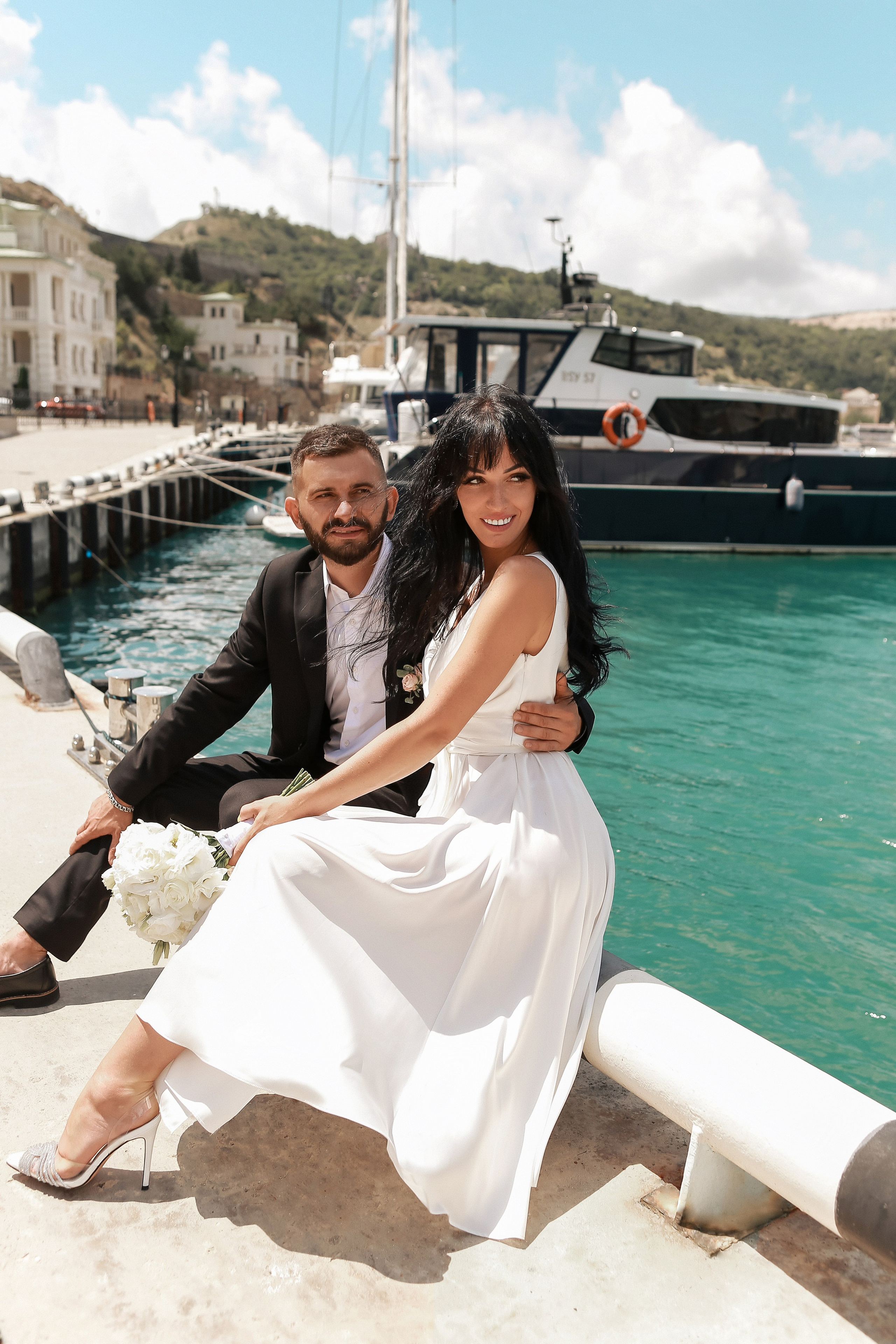 Свадебная прогулка в Севастополе. Фотограф в Краснодаре и в Евпатории Дарья Белоущенко