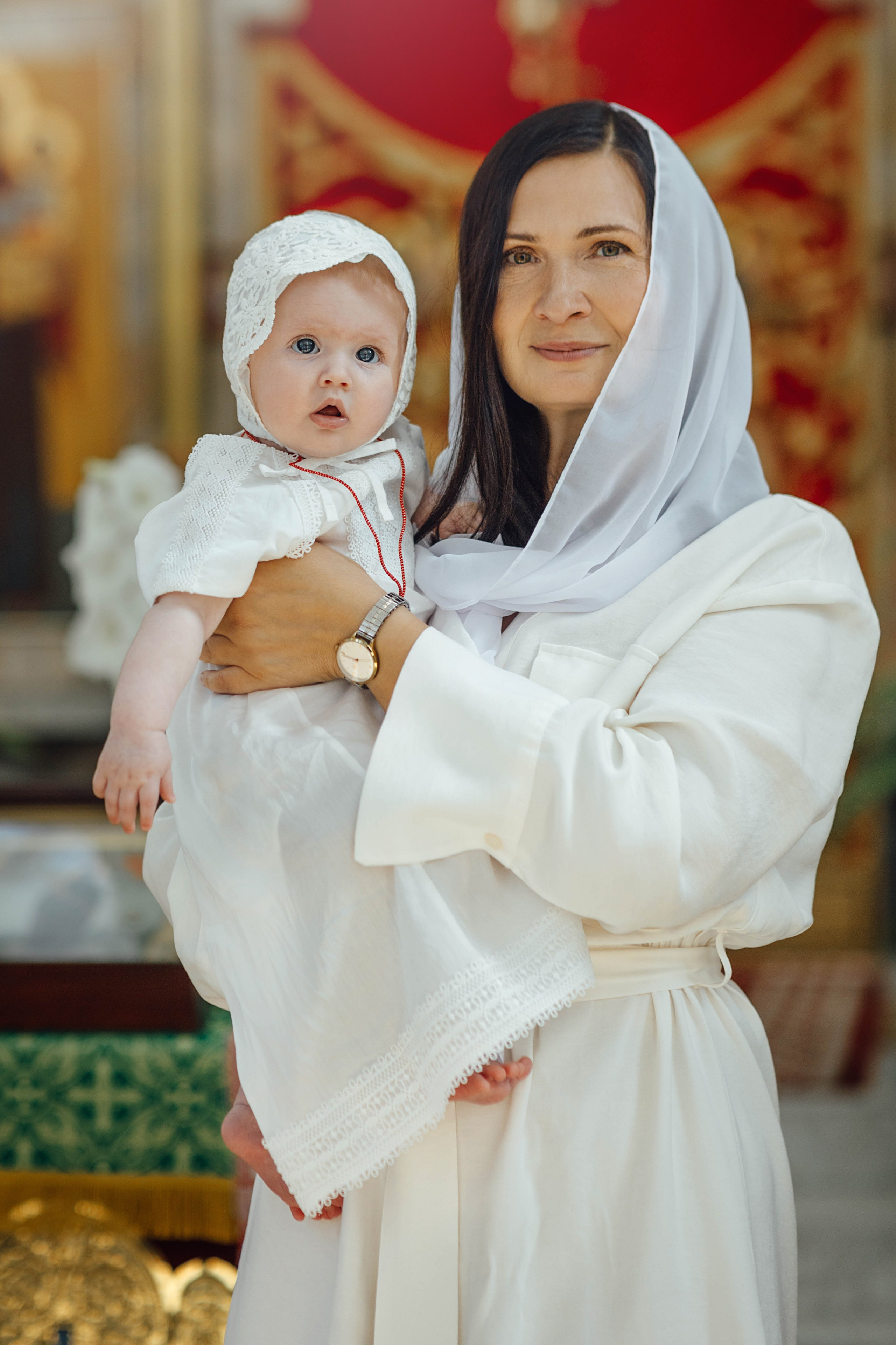 Крещение Мишель, гп. Ивенец, храм Ефросинии Полоцкой, август 2025