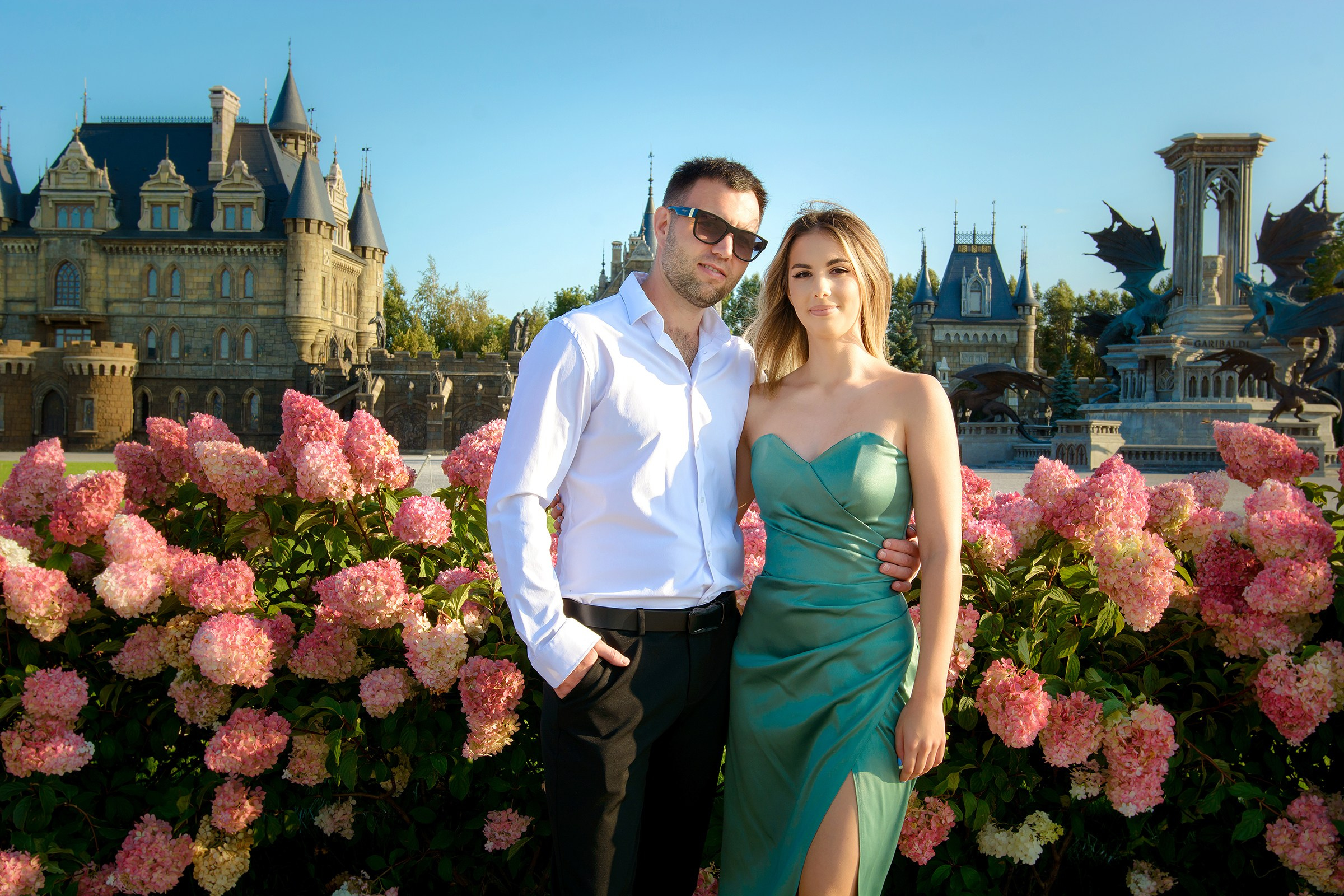 Семейная фотосессия у Замка Гарибальди. Фотограф Оксана Сафонова г. Тольятти