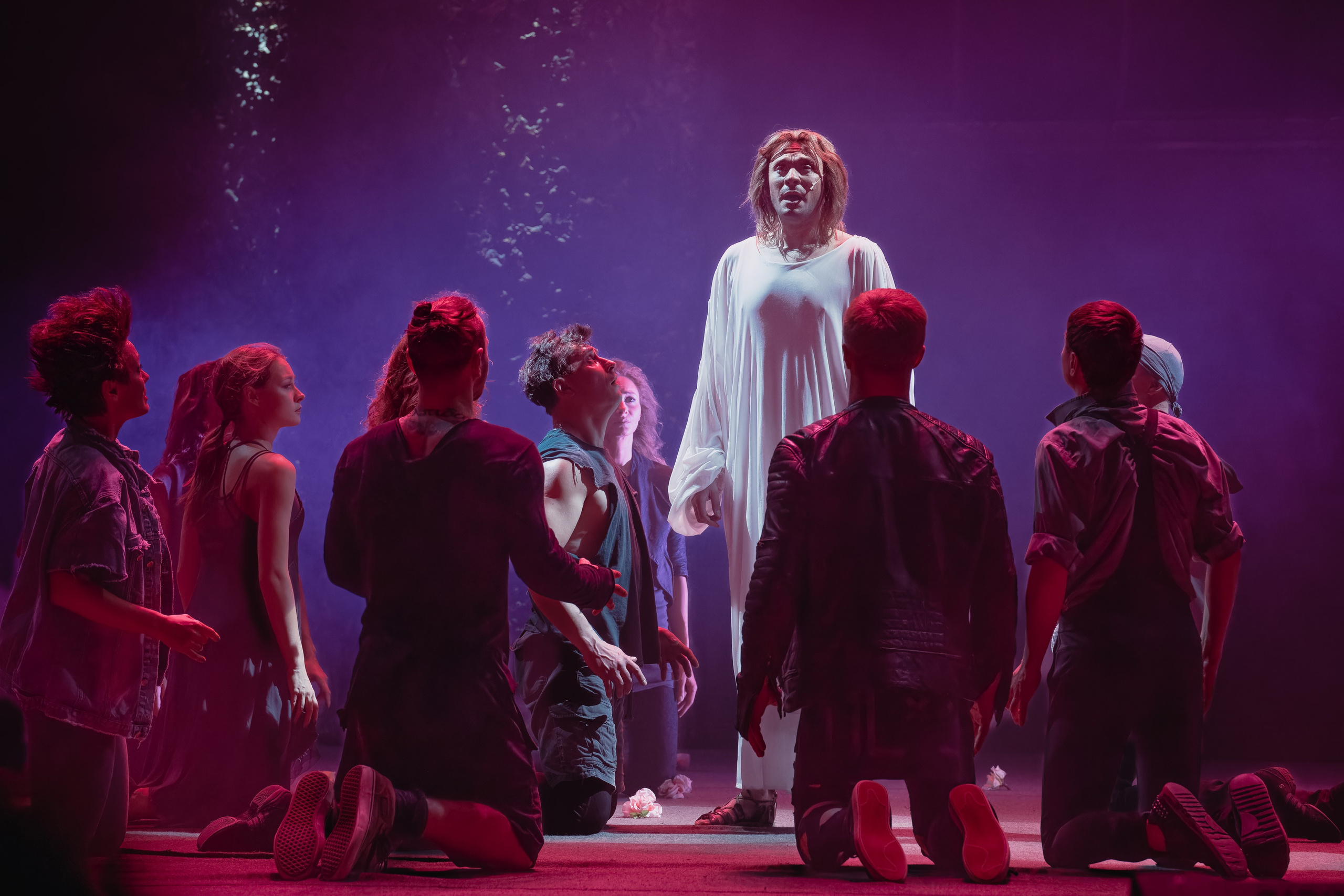 Театр Моссовета: Иисус Христос — Суперзвезда — 33 года на сцене. Сайт фотографа Сергея Абрамова