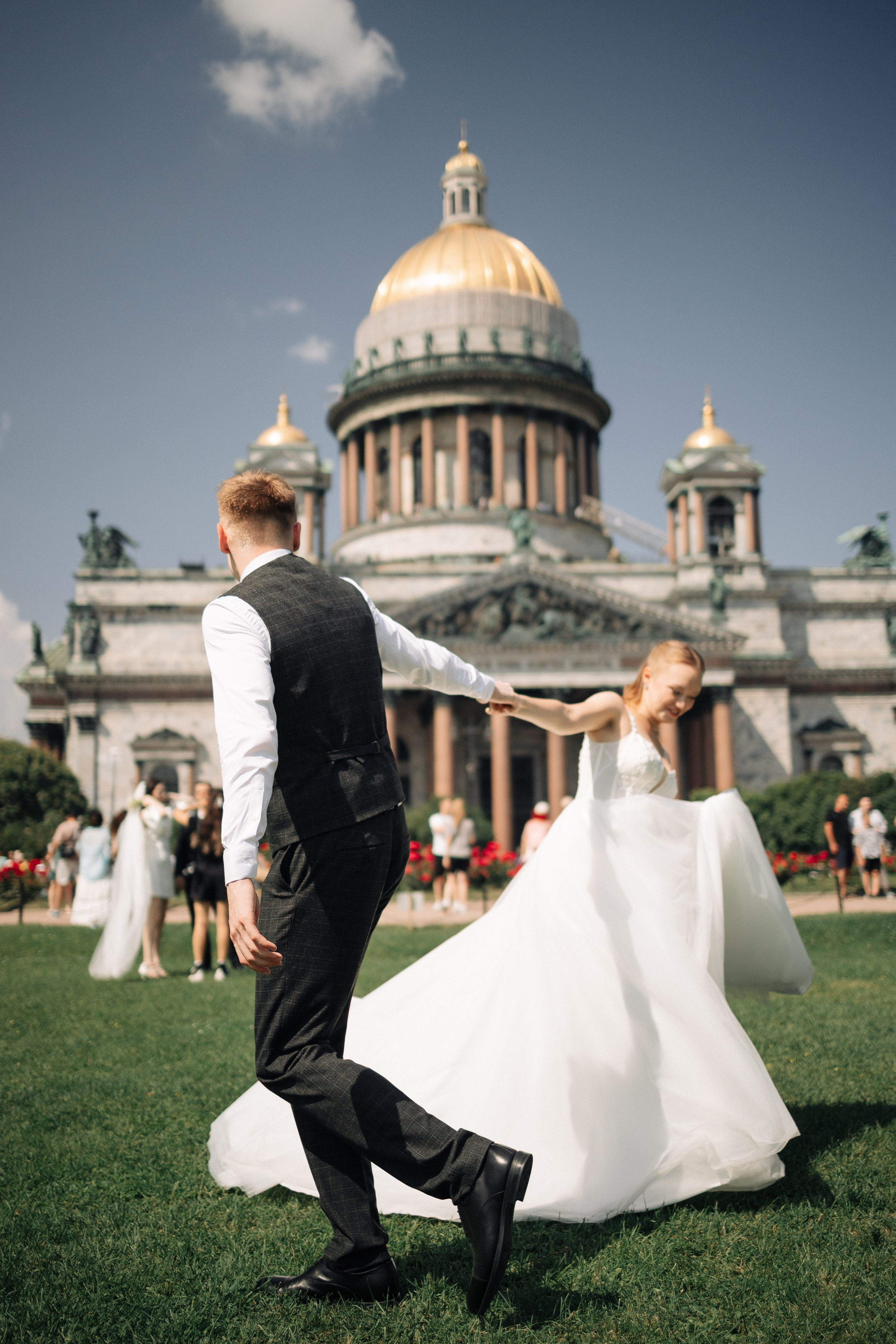 Ирина и Марк. Свадебный и прогулочный фотограф в Санкт-Петербурге Дарья Корель